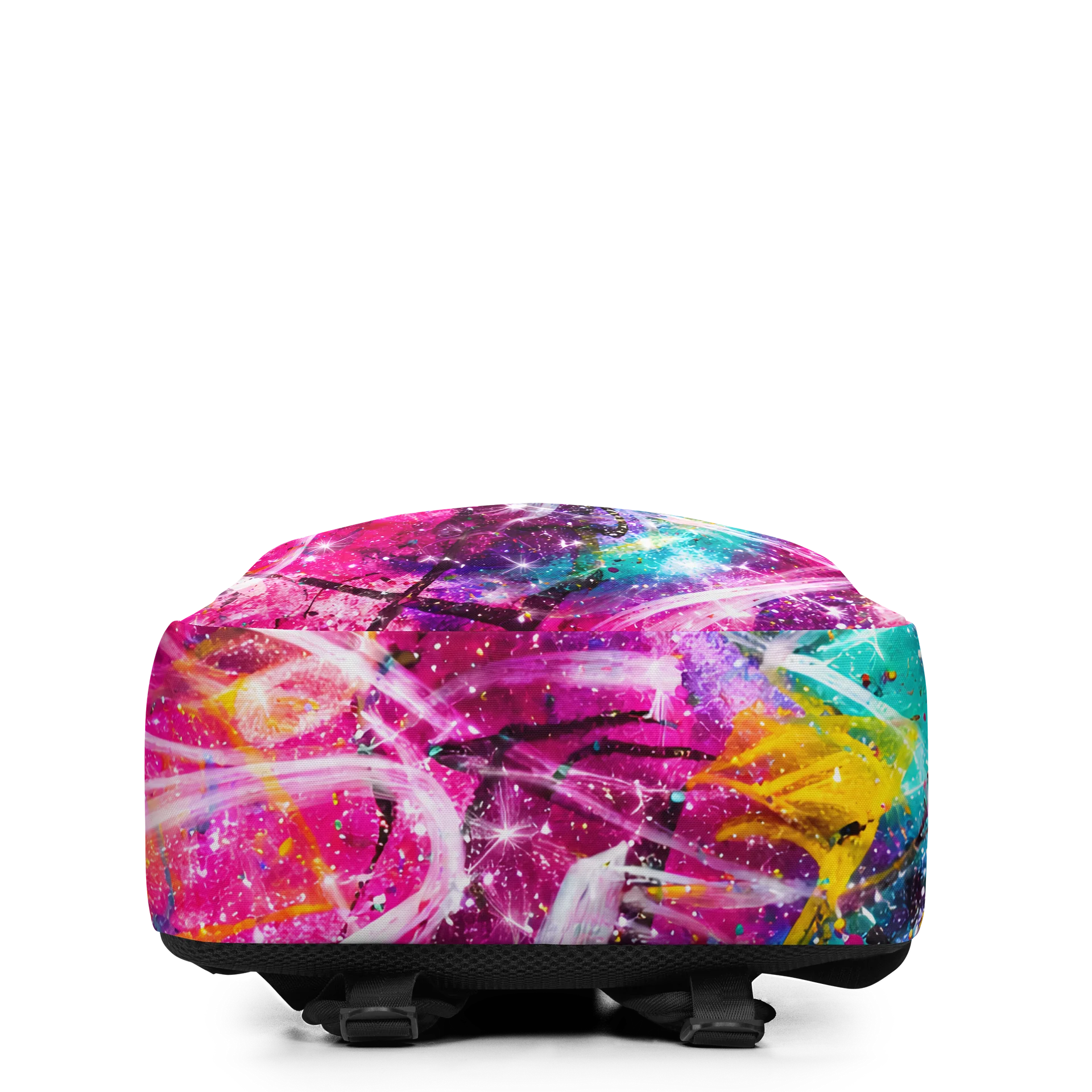 Neon Chaos All-Over Print Backpack product image (4)