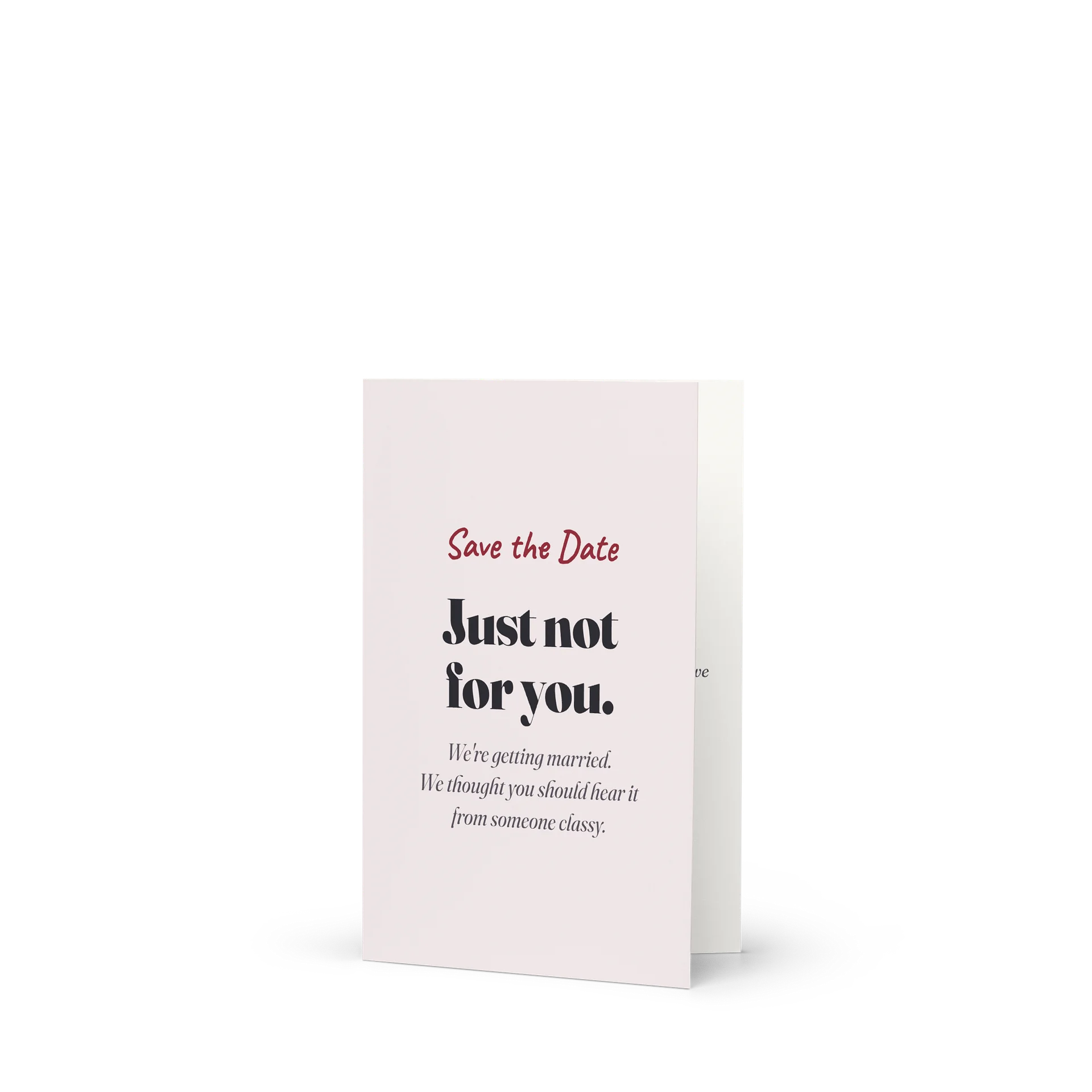Save the Date (Just Not for You) Card product image (1)