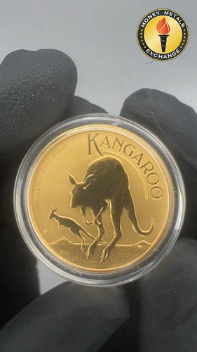 1 Oz Australian Kangaroo Gold Coin (Queen Elizabeth II)

A stunning close-up look at the 1 Oz Australian Kangaroo Gold Coin f...