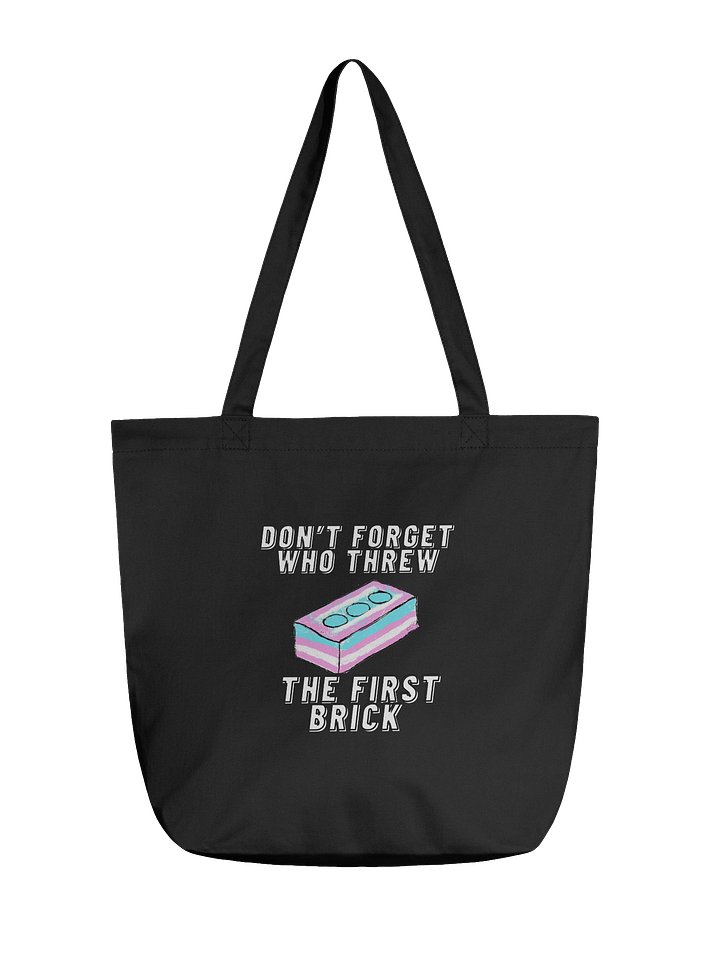 Don't Forget Who Threw The First Brick tote product image (1)
