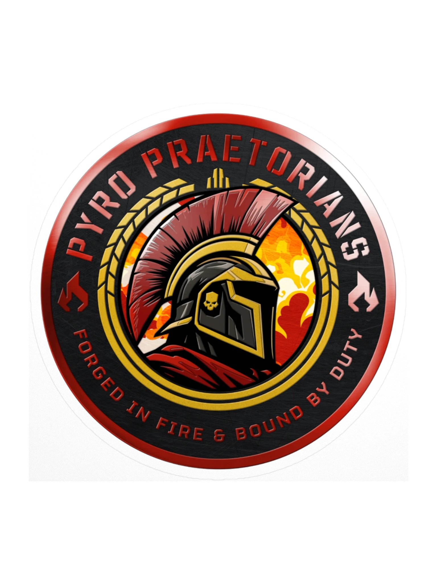 Pyro Praetorians Logo Sticker product image (1)