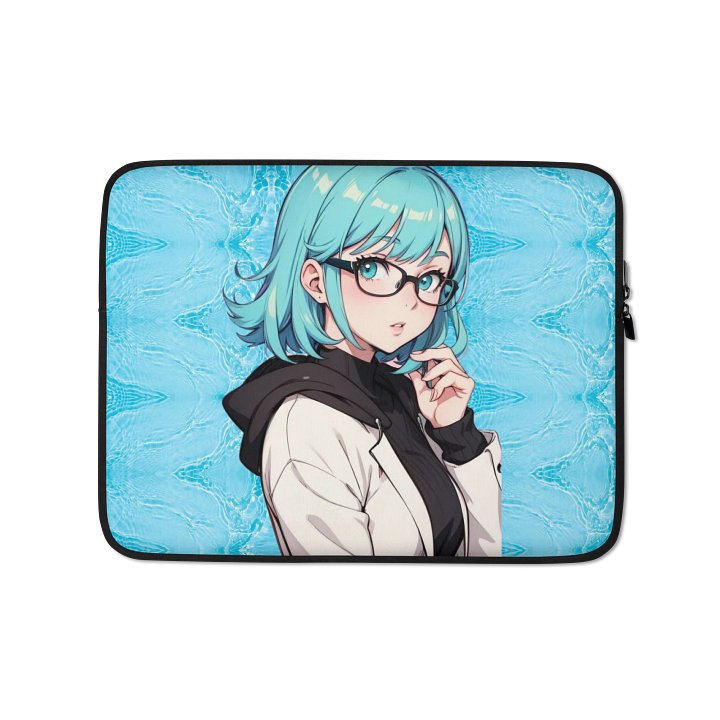 (AQUA WAIFU) K Laptop Sleeve product image (1)