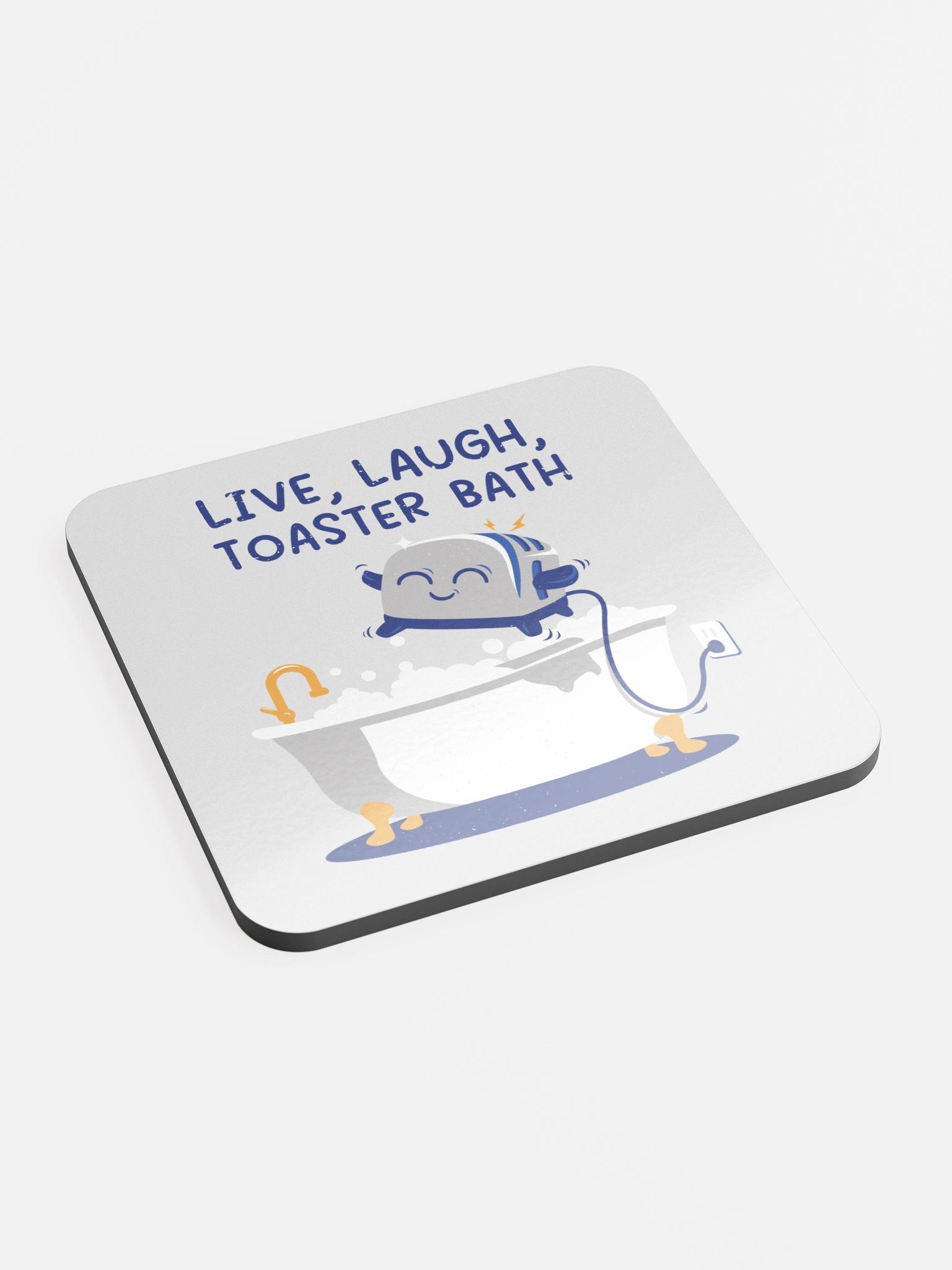 Live, Laugh, Toaster Bath Coaster product image (2)