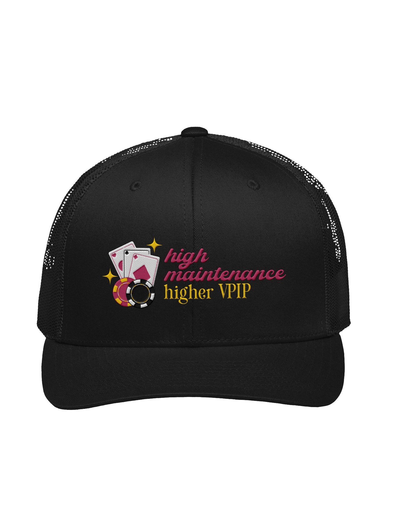'High Maintenance, Higher VPIP' Trucker Hat product image (1)