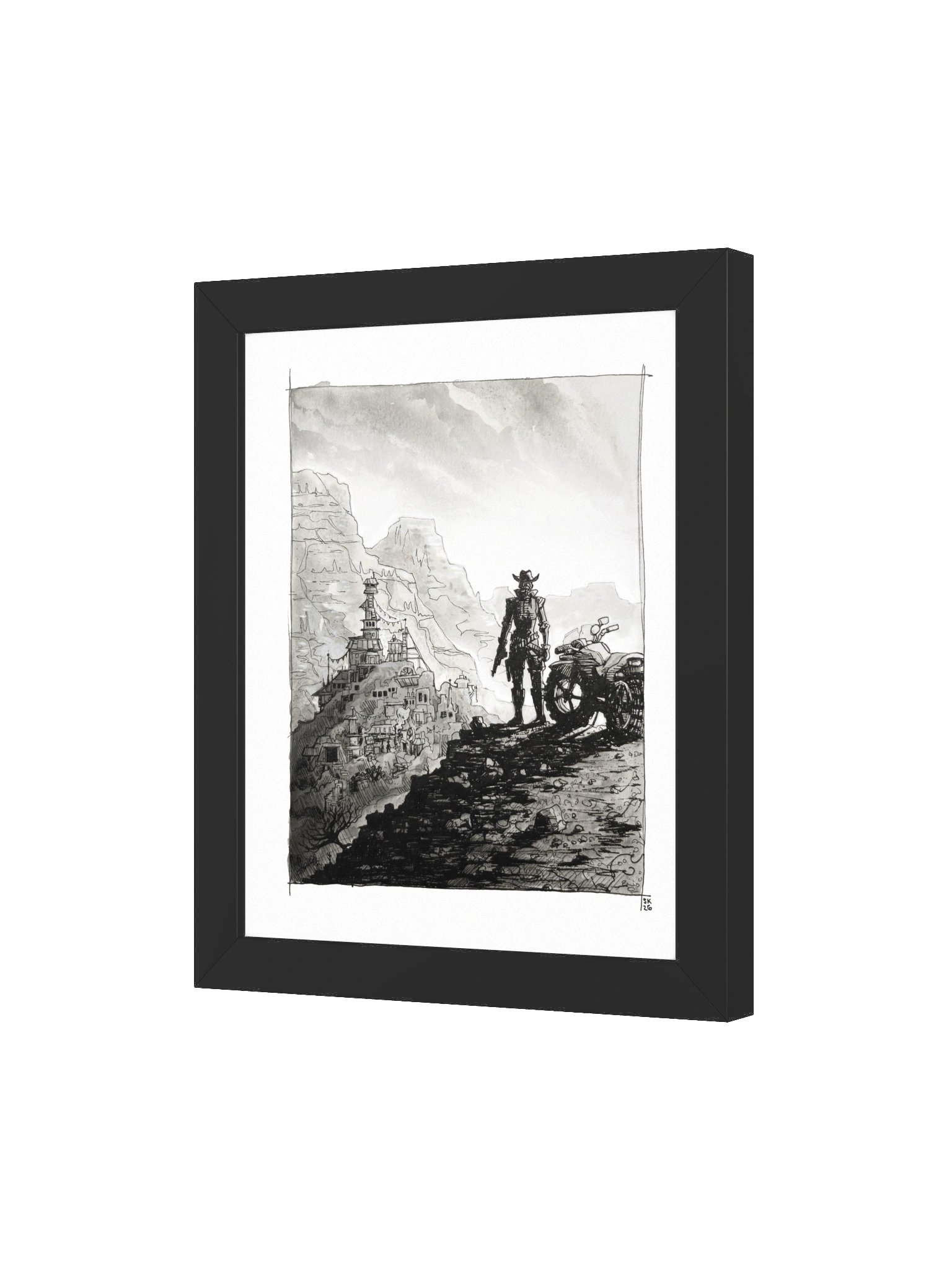 The Junkers | Concept Art Framed Print product image (3)