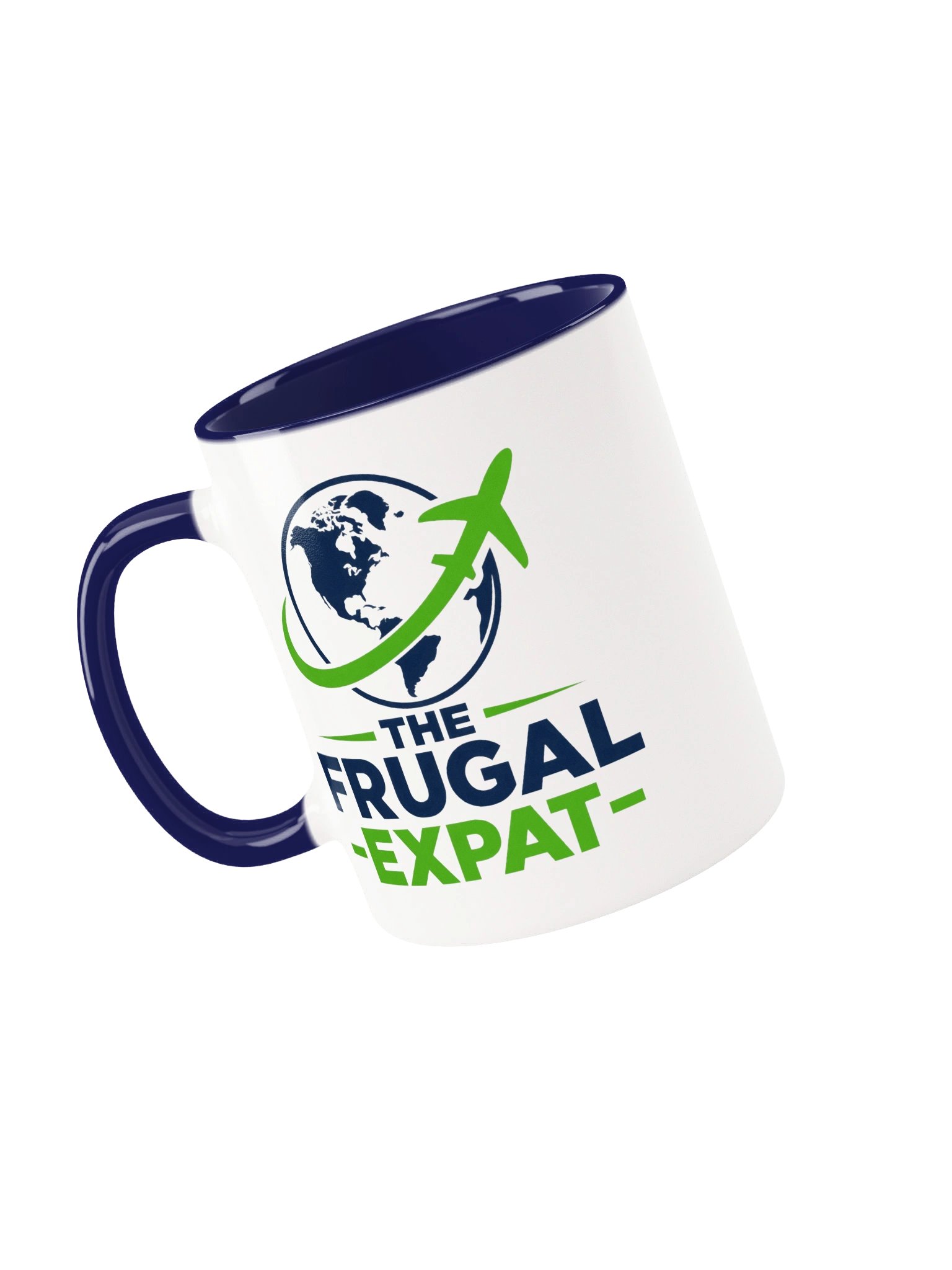 The Frugal Expat White Mug product image (6)