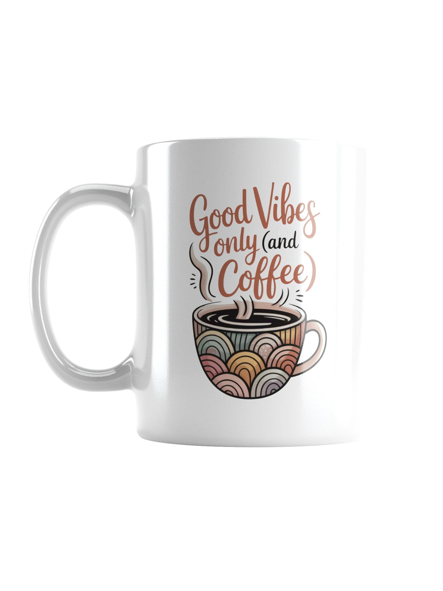 Good Vibes Only and Coffee Mug – Boho Lifestyle Design product image (1)