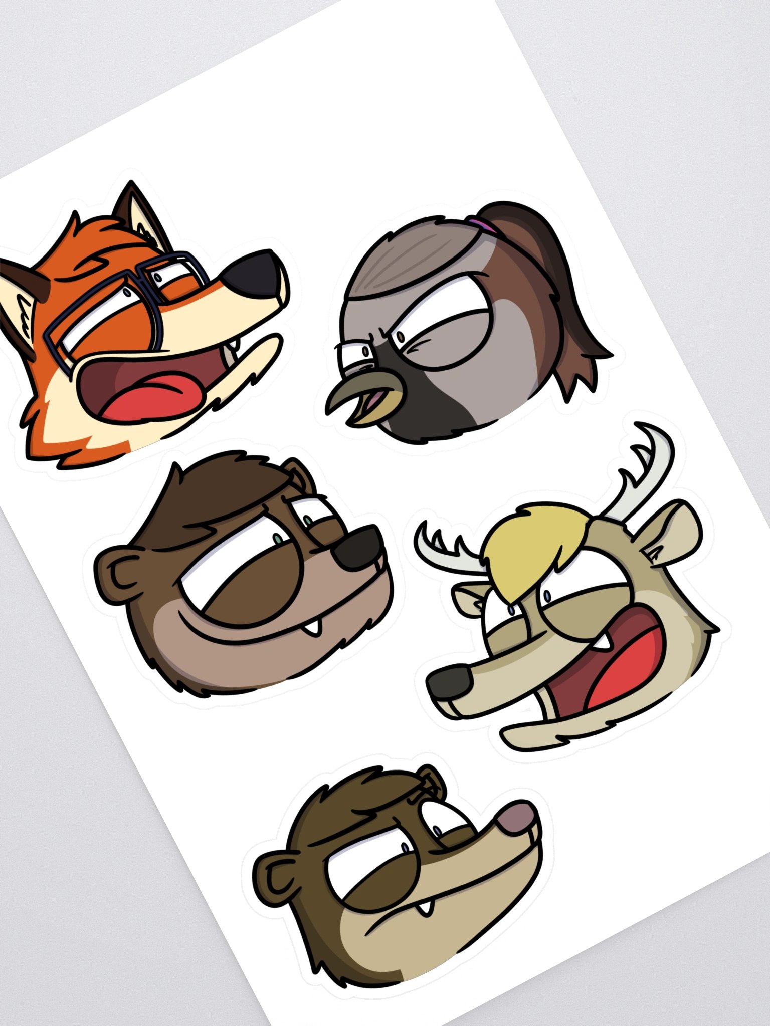 Five Guys Sticker Sheet #2 product image (1)