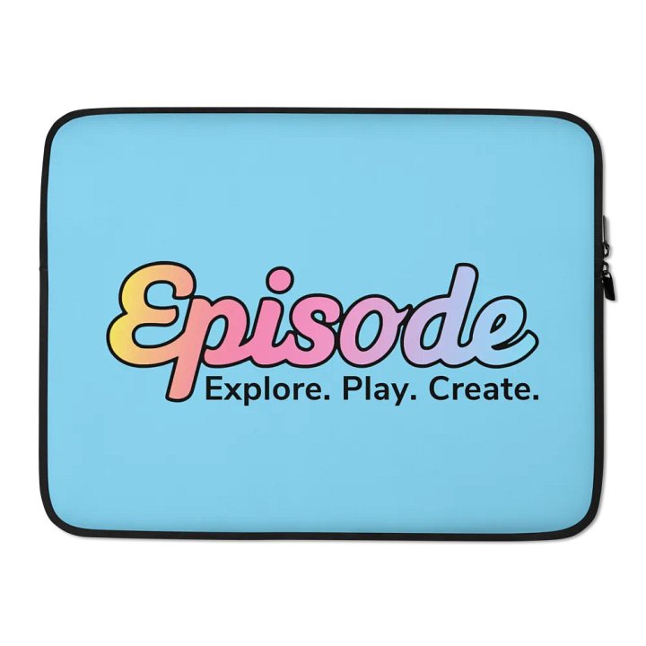 Episode Laptop Sleeve Teal With Gradient Logo product image (2)