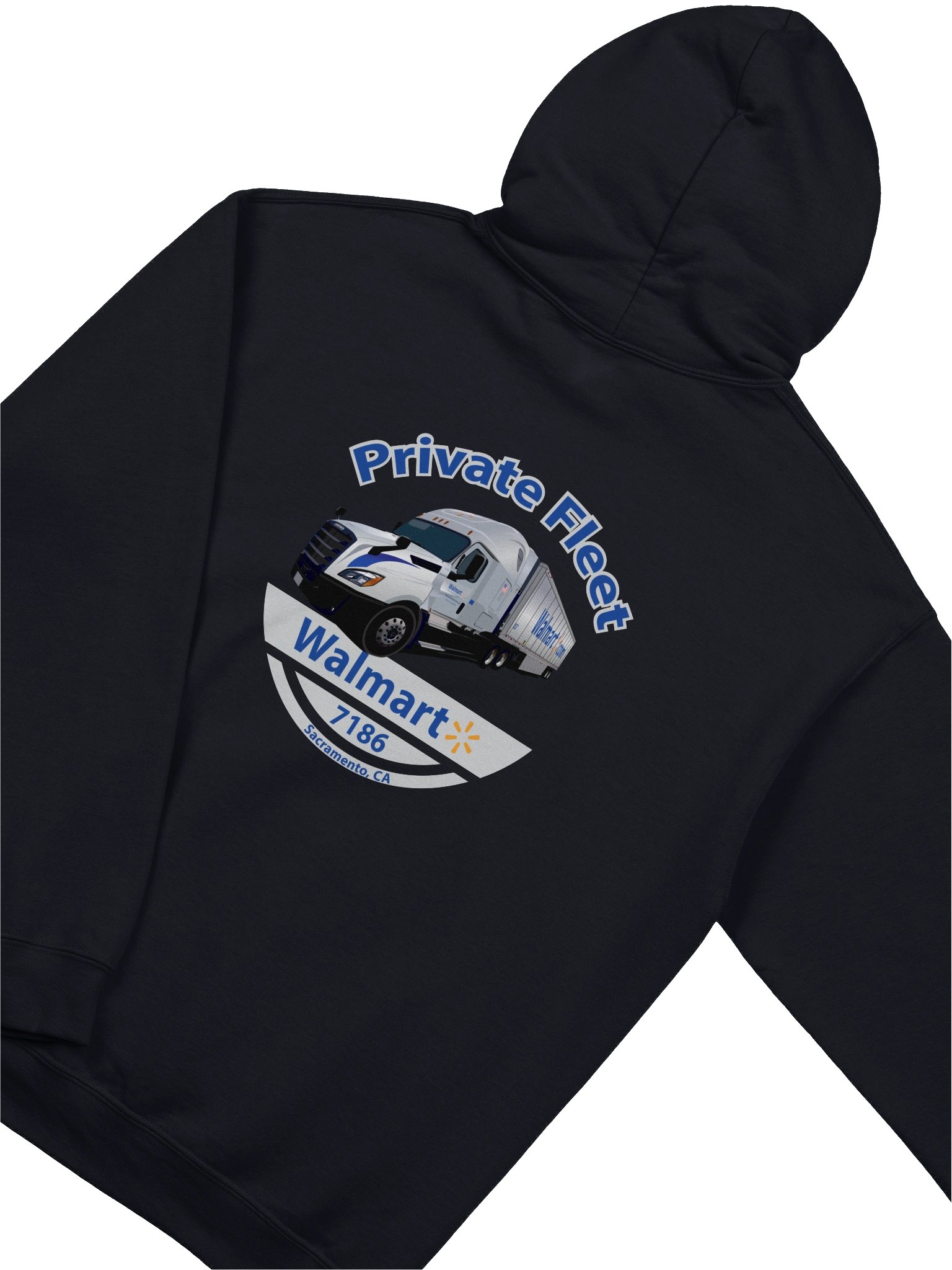 7186 Sacramento Walmart Private Fleet hoodie product image (4)