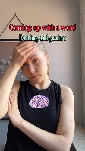 Aphasia and brain fog…migraine is so much more than pain.
👉Share if you can relate!

————-
Hi! My name is Isabelle Sundberg. ...