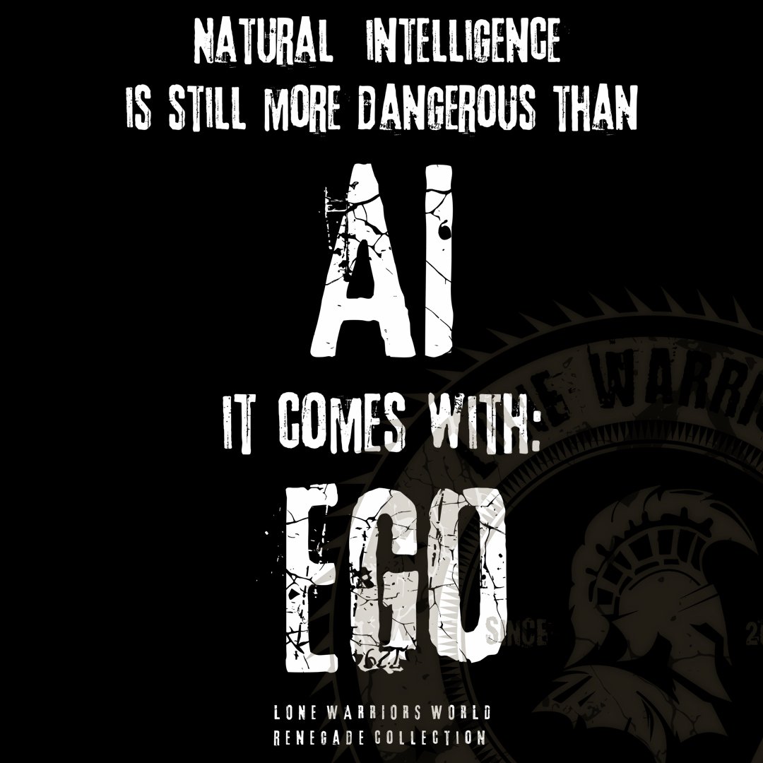 Natural Intelligence is Still More Dangerous Than AI… It Comes with Ego product image (1)