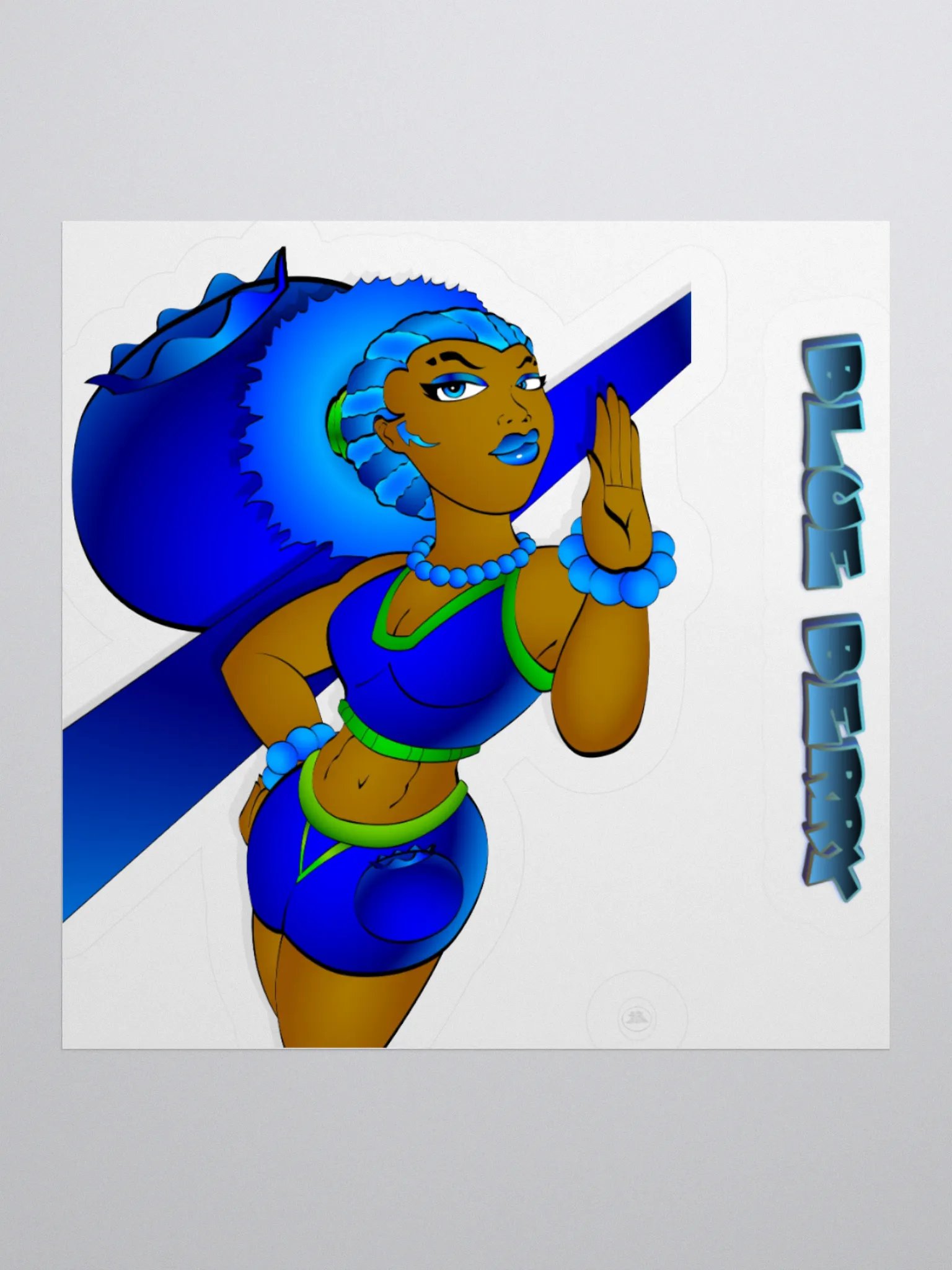 Blueberry Babe Sticker Set product image (1)