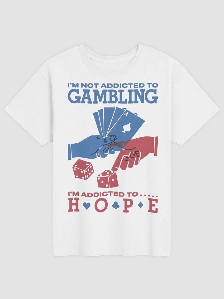 Retro Poker & Dice Tee Funny Not Addicted to Gambling Shirt product image (2)