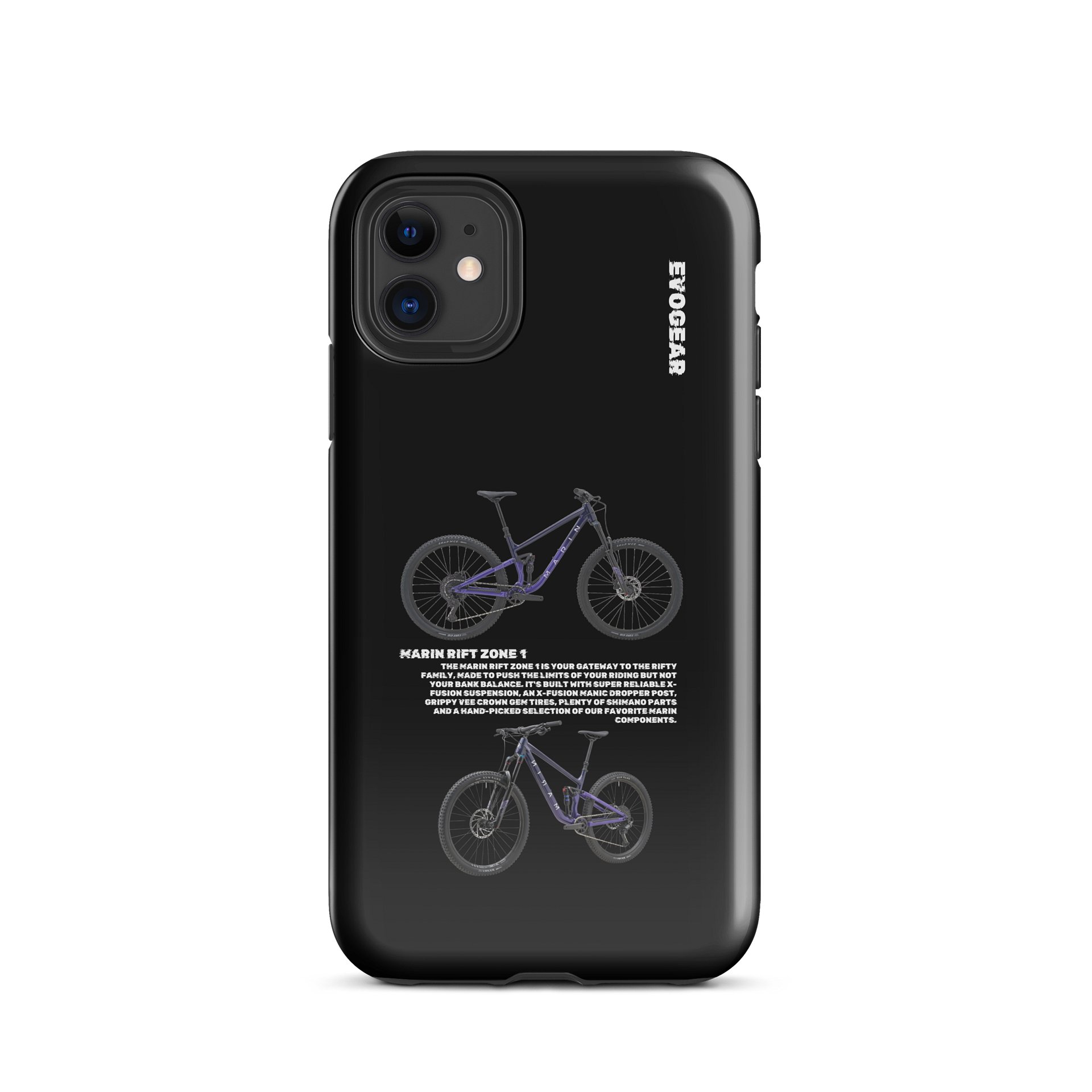 Black Marin Rift Zone 1 iPhone Case product image (47)