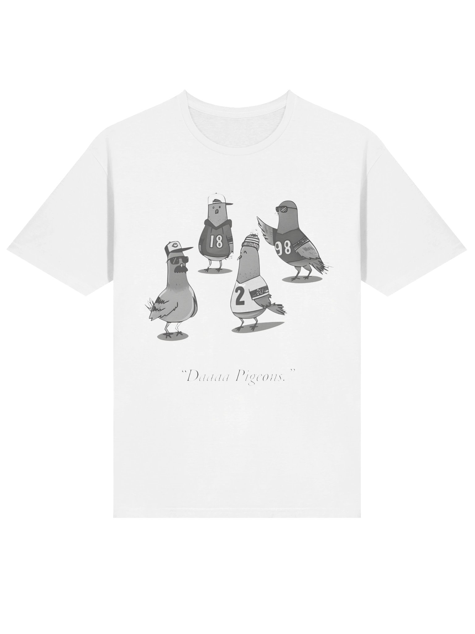 Chicago Bears Daaaa Pigeons NFL Shirt product image (2)