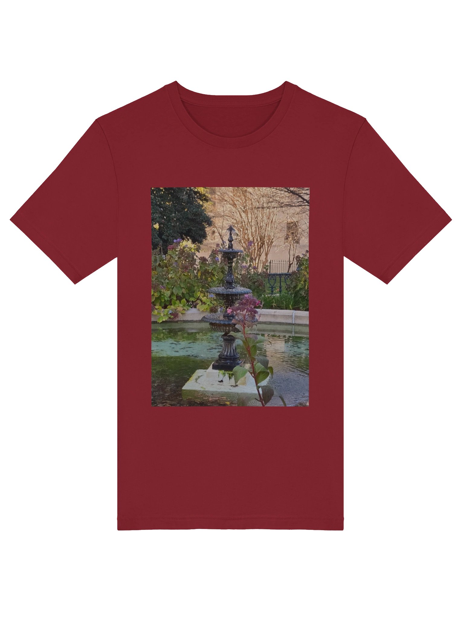 Purple Flower Water Fountain T-Shirt product image (5)