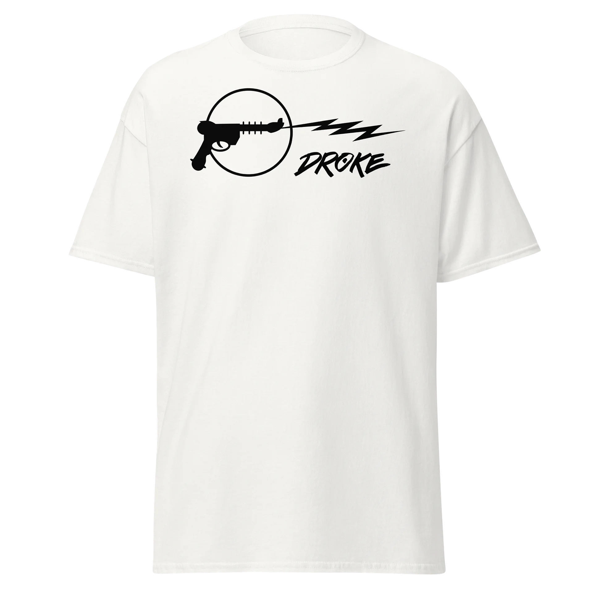 DROKE - Black Laser Gun T-shirt product image (1)