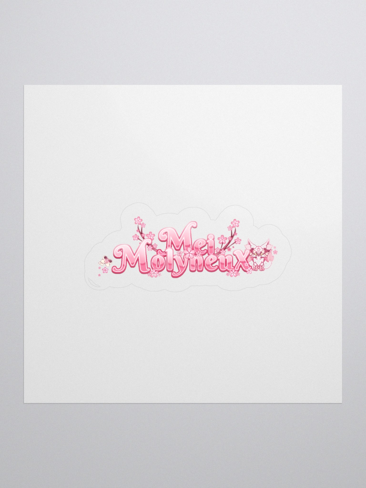 Mei Logo Sticker product image (1)