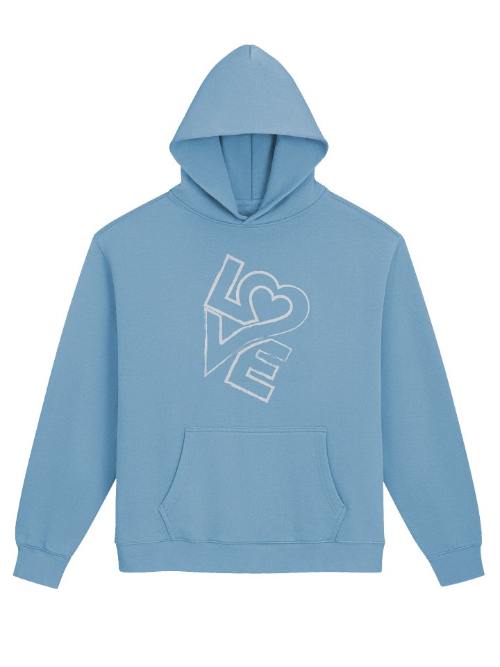 LOVE - Premium Hoodie (Unisex) - Distressed product image (1)