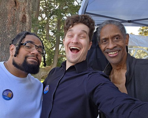 It was so great meeting @trvulcan! Jovan and I love Star Wars!