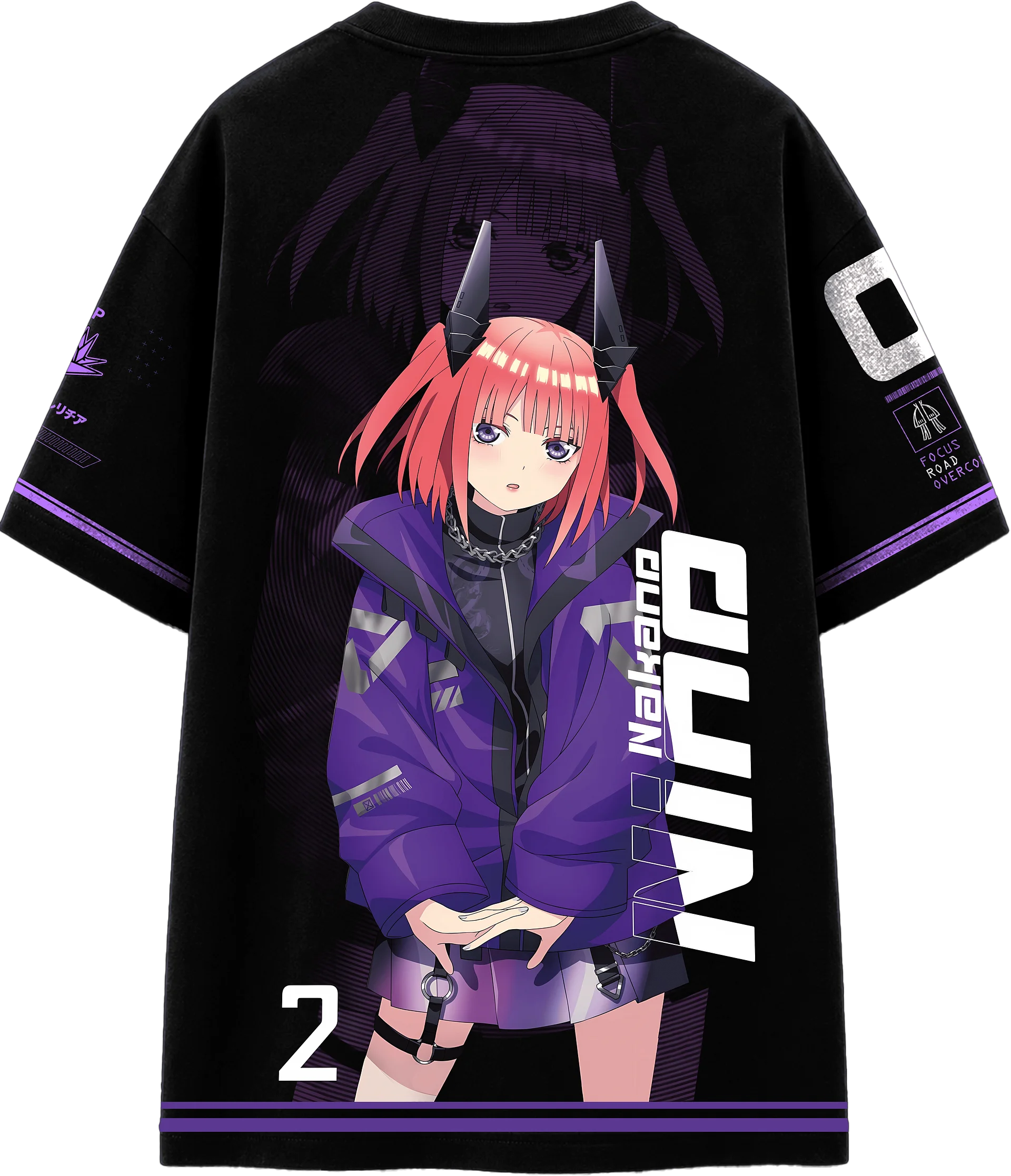 Nino Nakano Heavyweight Oversize Tee (240 GSM) product image (2)