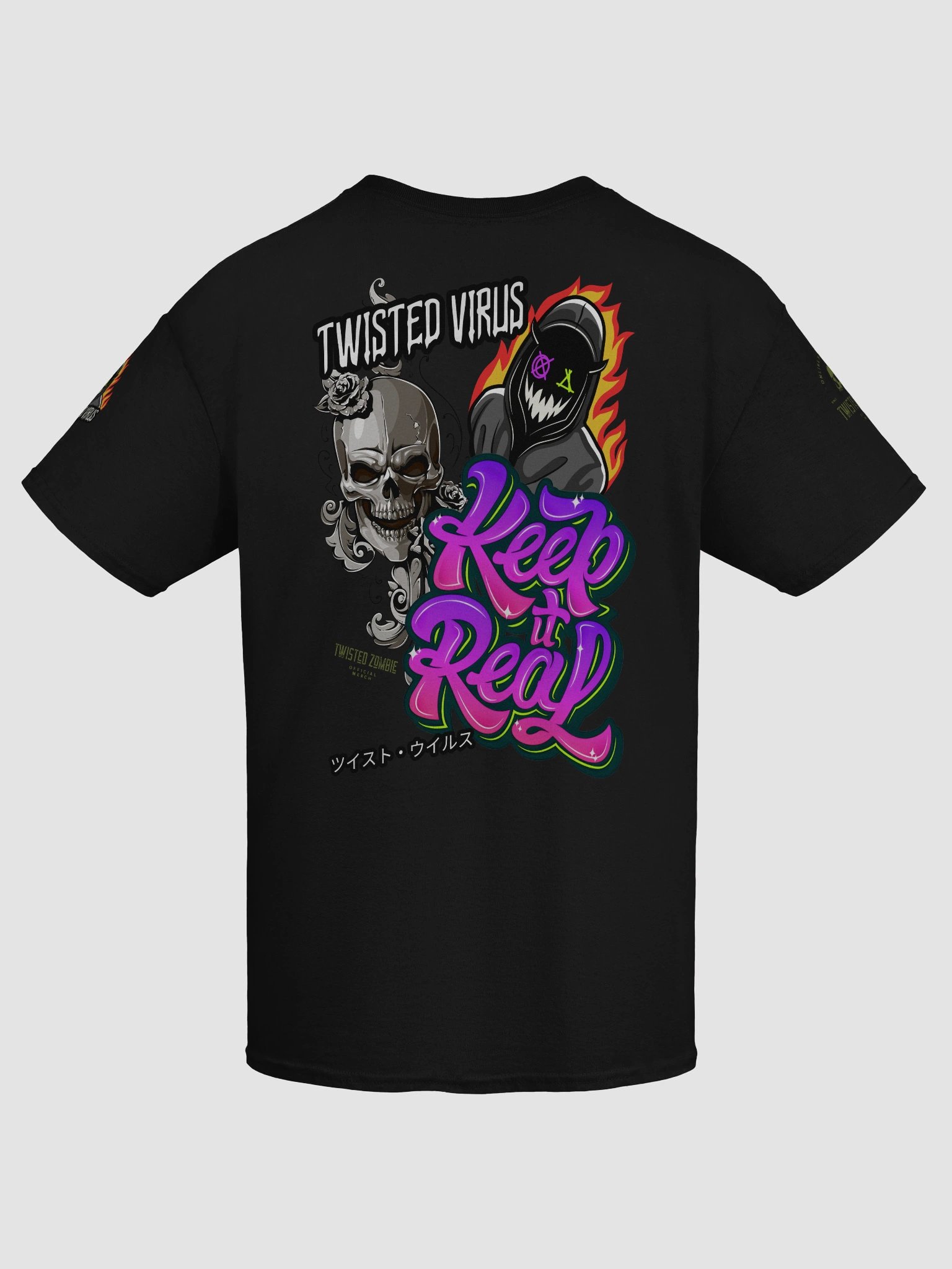 Twisted Virus: KEEP IT REAL T-shirt product image (21)