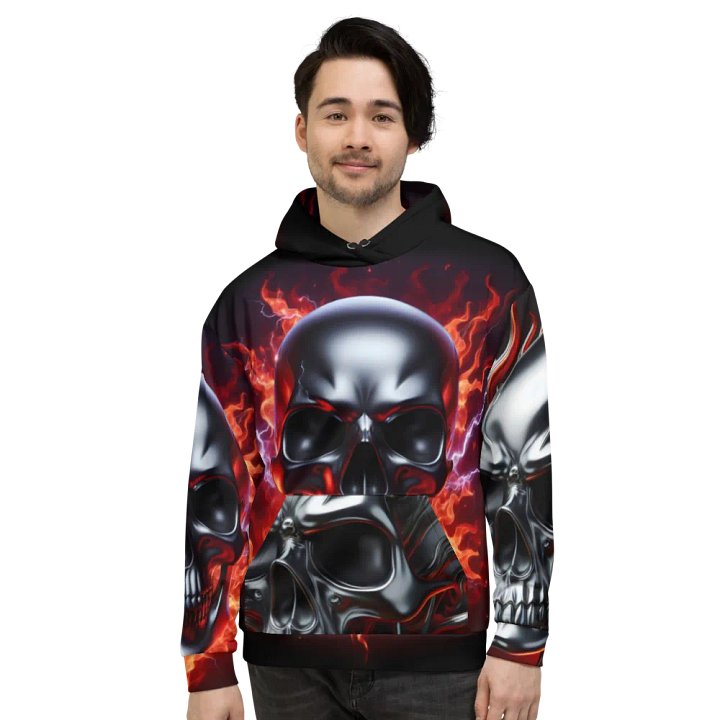 Silver Blaze - Unisex Skull Hoodie #20 product image (2)