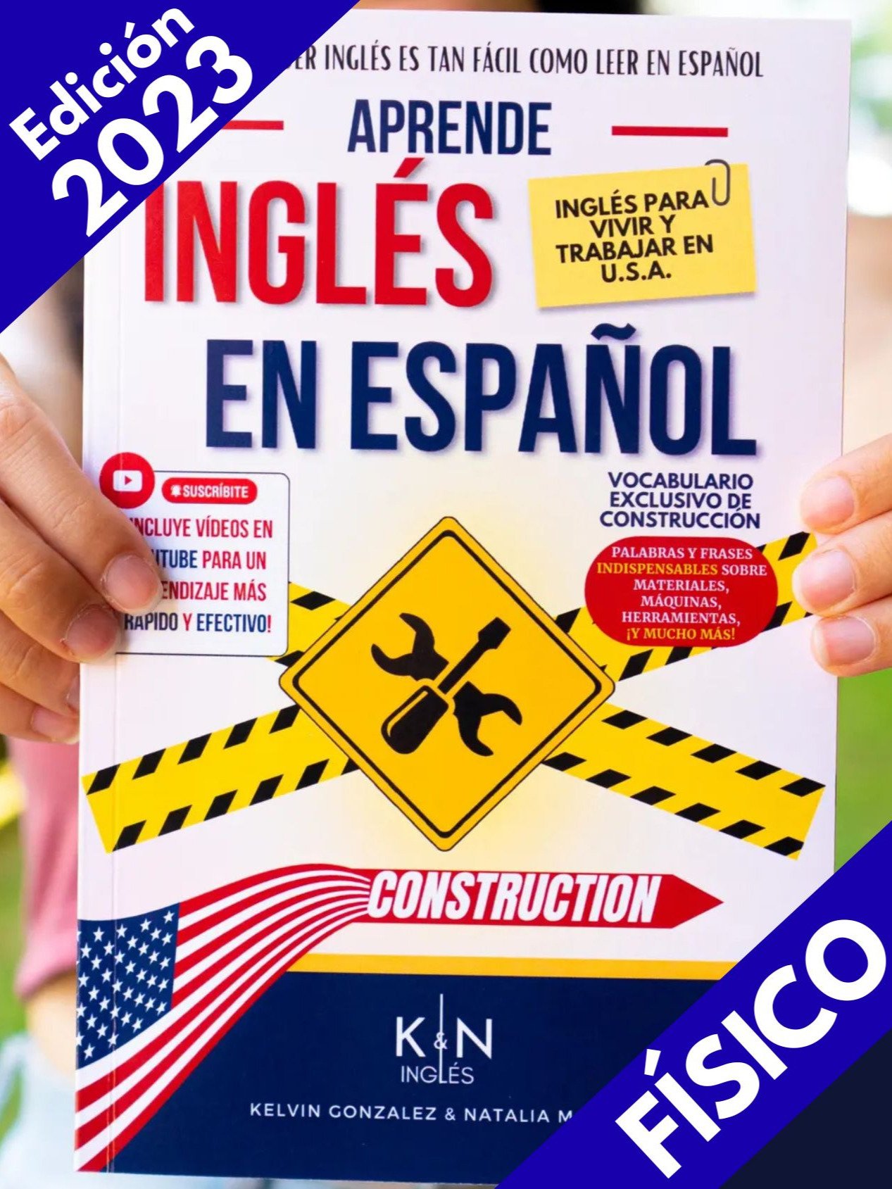 EDICIÓN 2023 Vocabulario Construcción - Aprende Inglés con Pronunciación en Español - KNinglés product image (1)