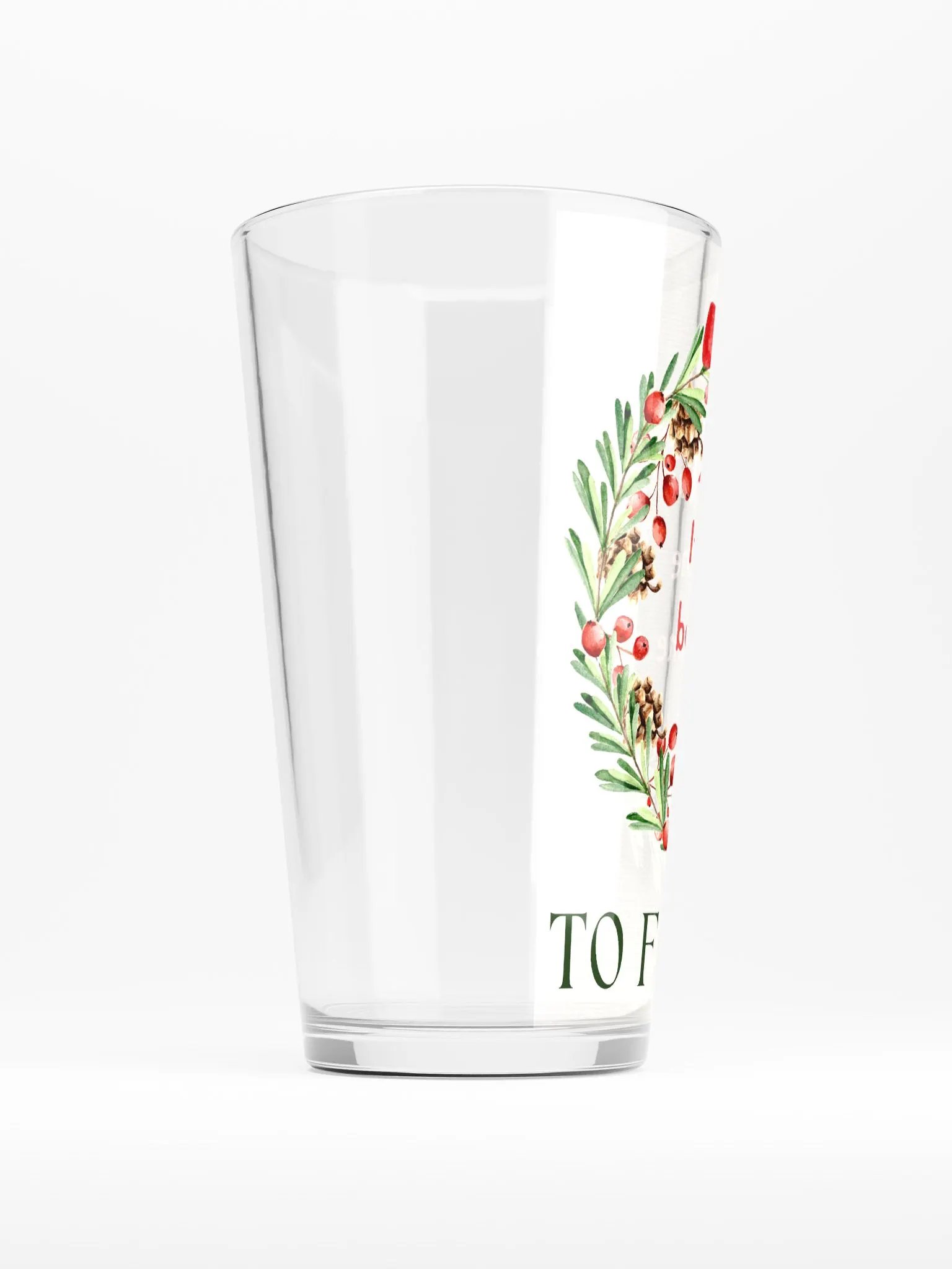 Forgiveness Pint Glass product image (2)