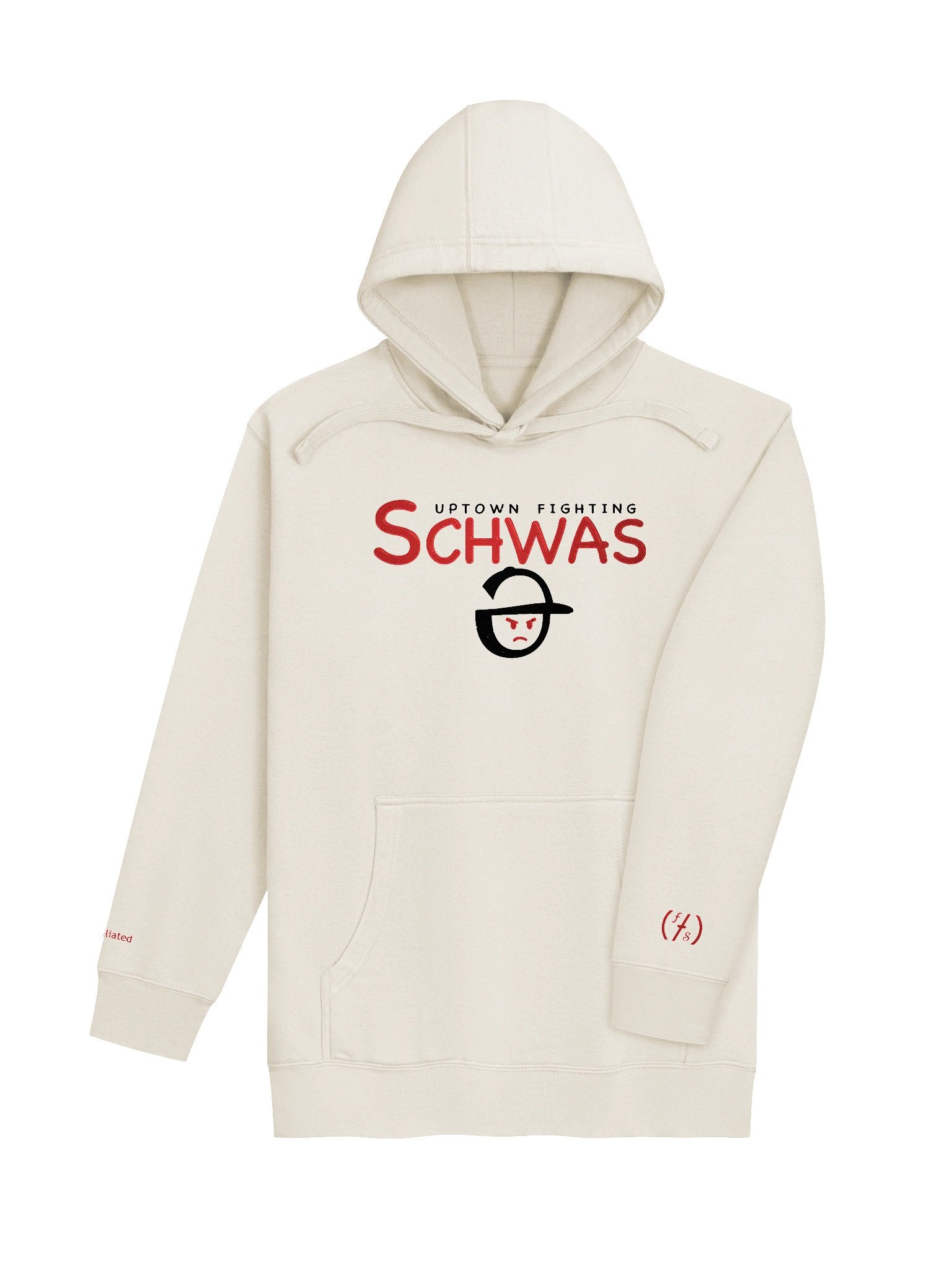 Uptown Fighting Schwas Team Lockup Pullover Hoodie Embroidered product image (4)
