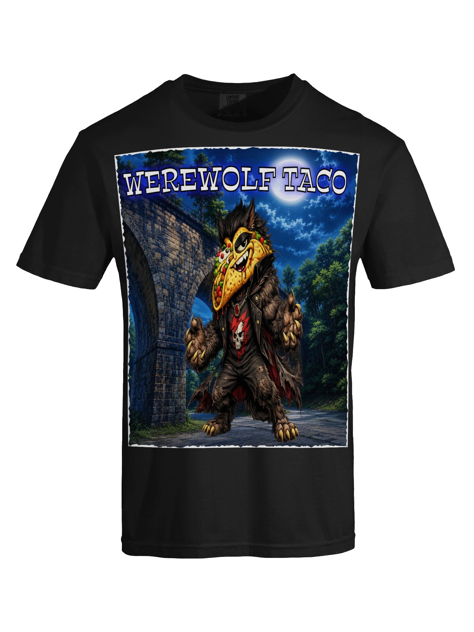 Werewolf Taco Night Tee - The Taco Family product image (53)