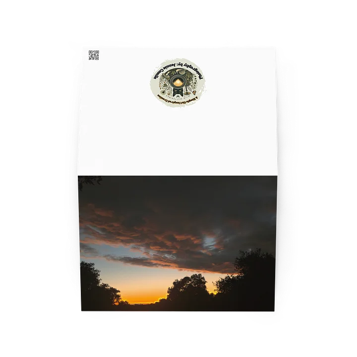 Moody Sunset Greeting Card product image (2)