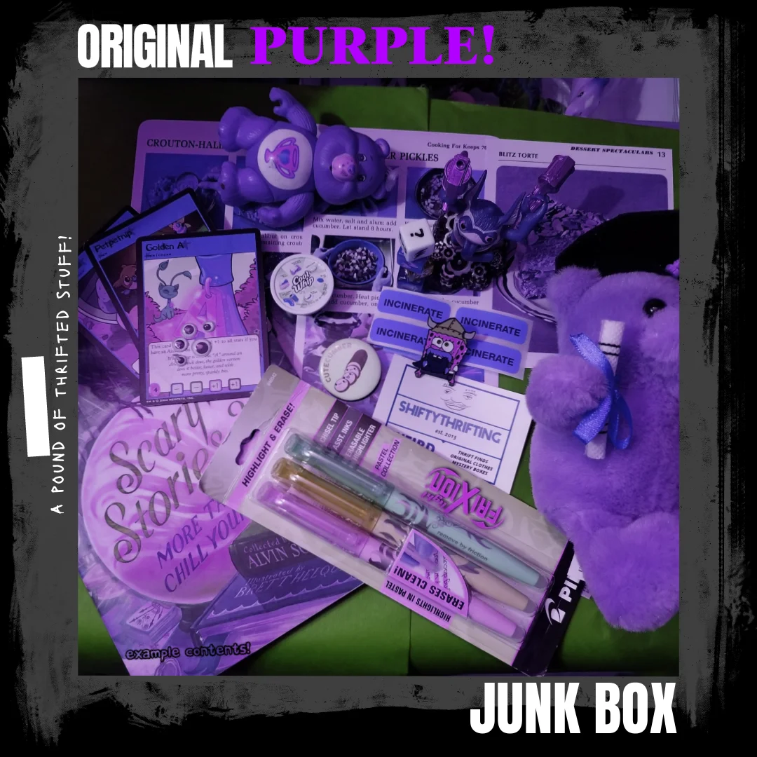 PURPLE ShiftyThrifting Junk Box product image (1)