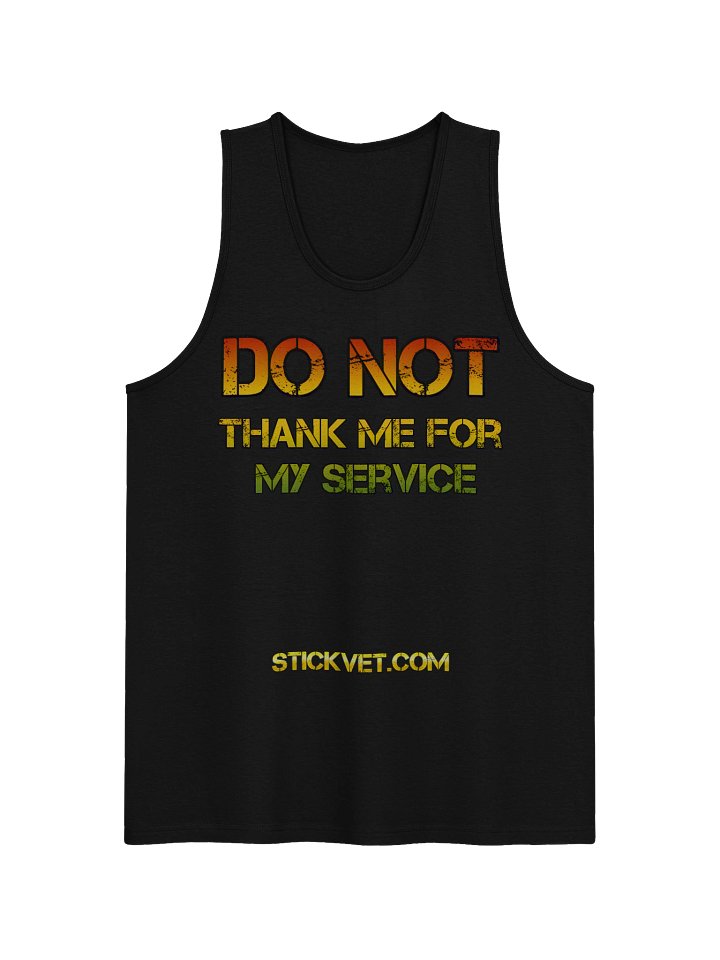 Do Not Thank Tank Top product image (3)