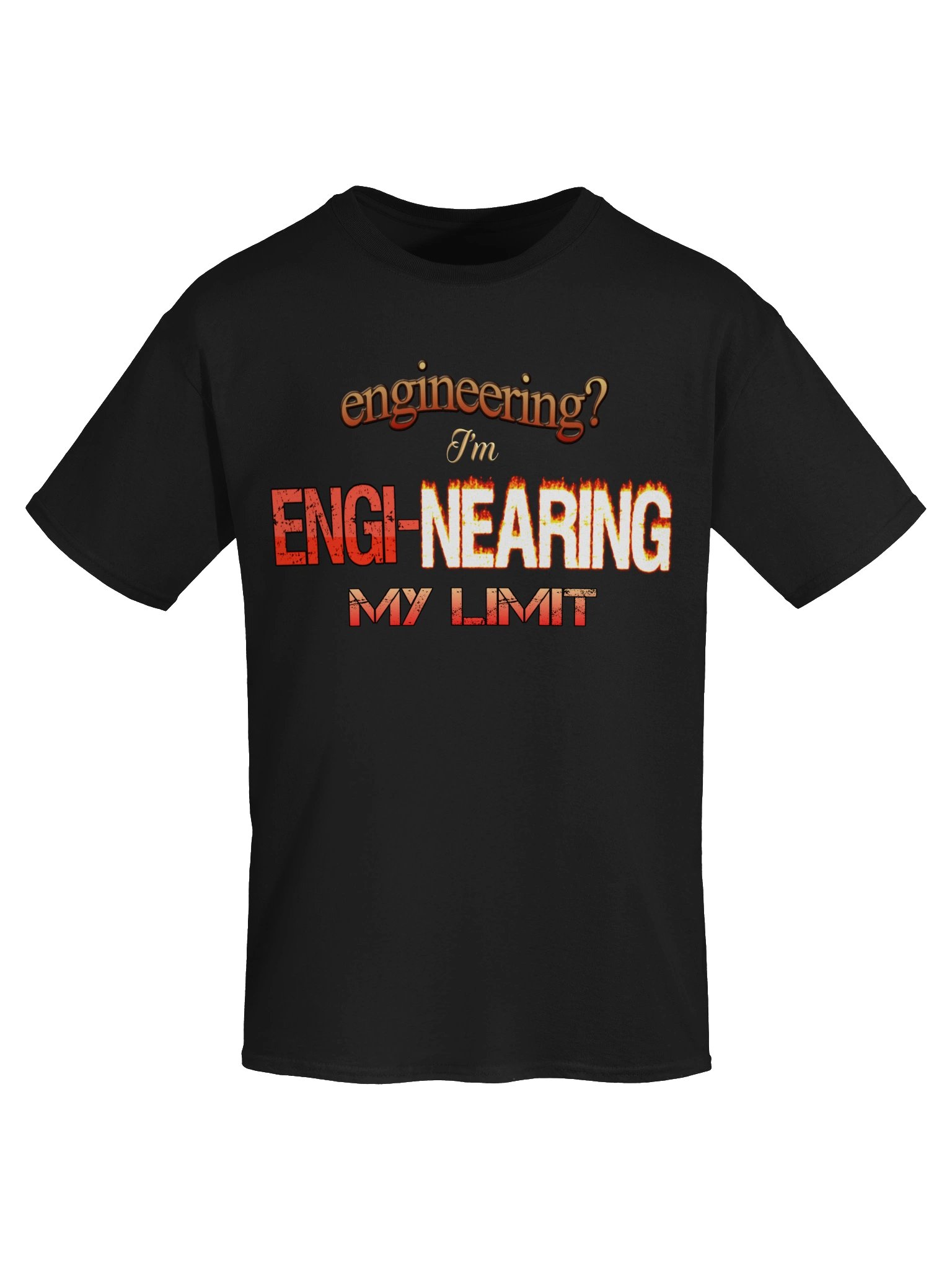 I'm engi-nearing my limit engineering T-shirt product image (25)