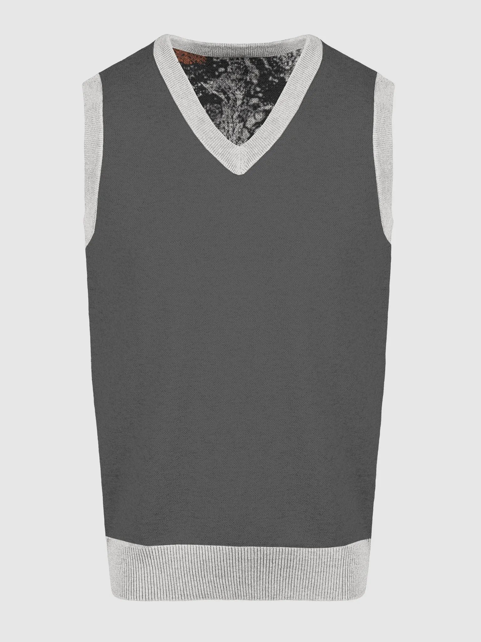 Roaring Tiger III Knitted V-Neck Vest product image (12)