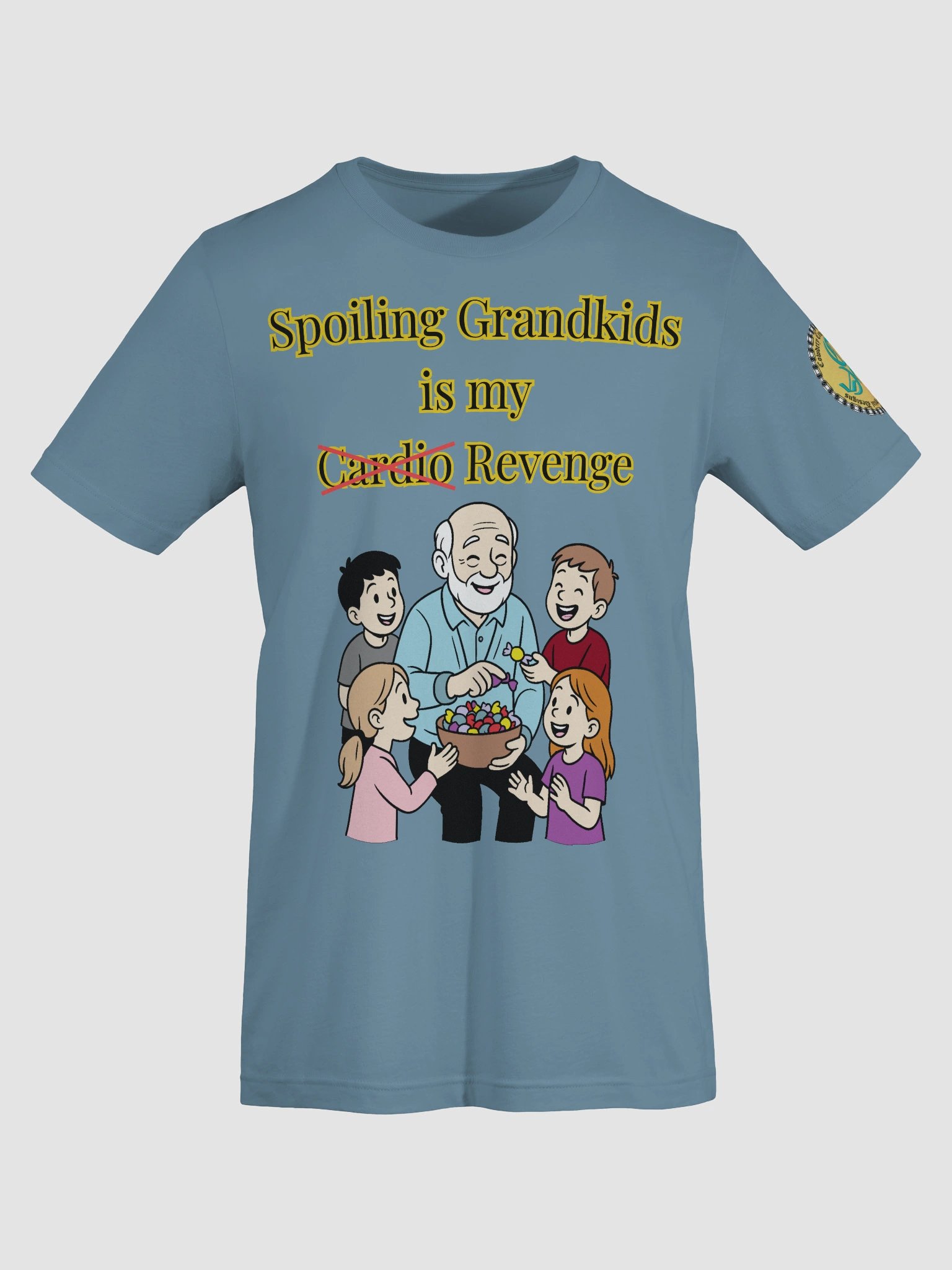 Spoiling Grandkids is my Cardio (Male) Bella+Canvas Supersoft T-Shirt Colors (3) product image (7)