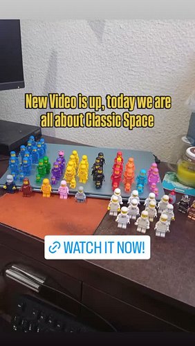 New video is up on our BTSF Bricks YouTube Channel. Todays all about Classic Space.

#lego #afol #blacktron #classicspace