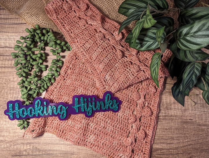 Up The Beanstalk Scarf **PDF Pattern** product image (1)