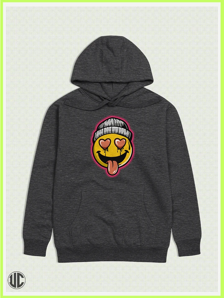 UnkoCon – No Filter Smiley Pullover Hoodie product image (1)