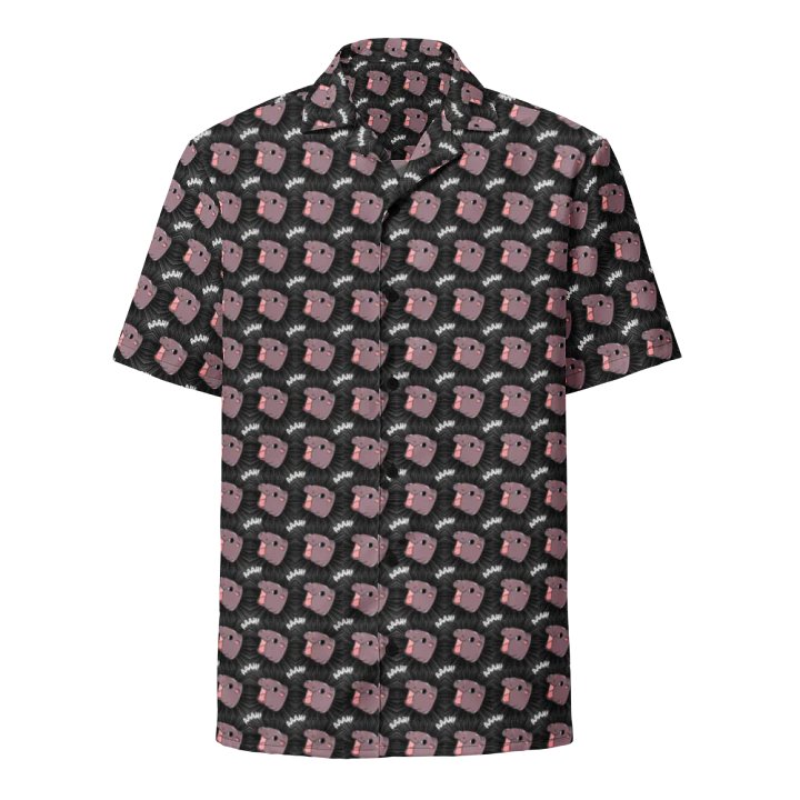 MOODENG'S GRUMPY AAAH! HAWAIIAN SHIRT! product image (1)