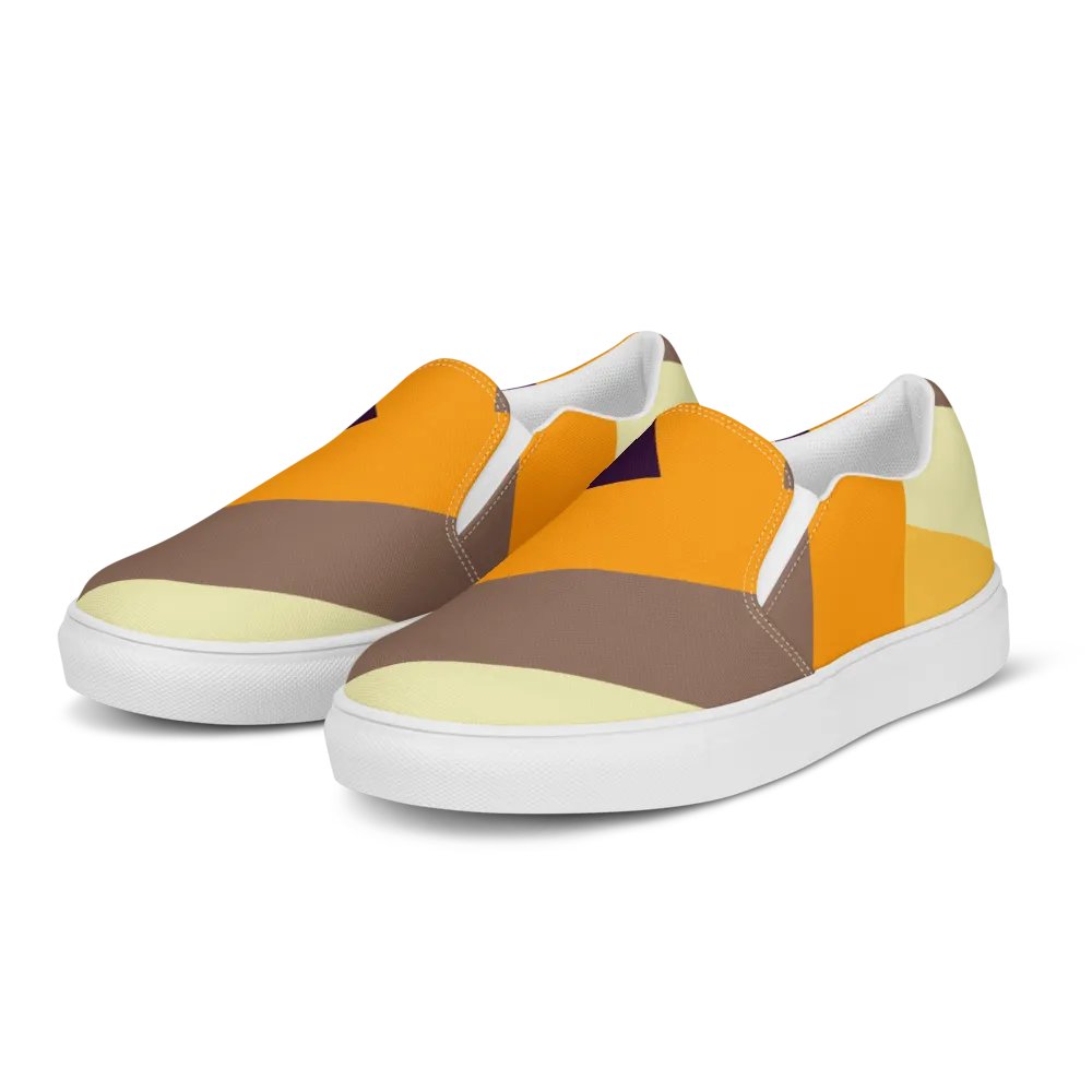 Orange Zag Slip-Ons product image (3)
