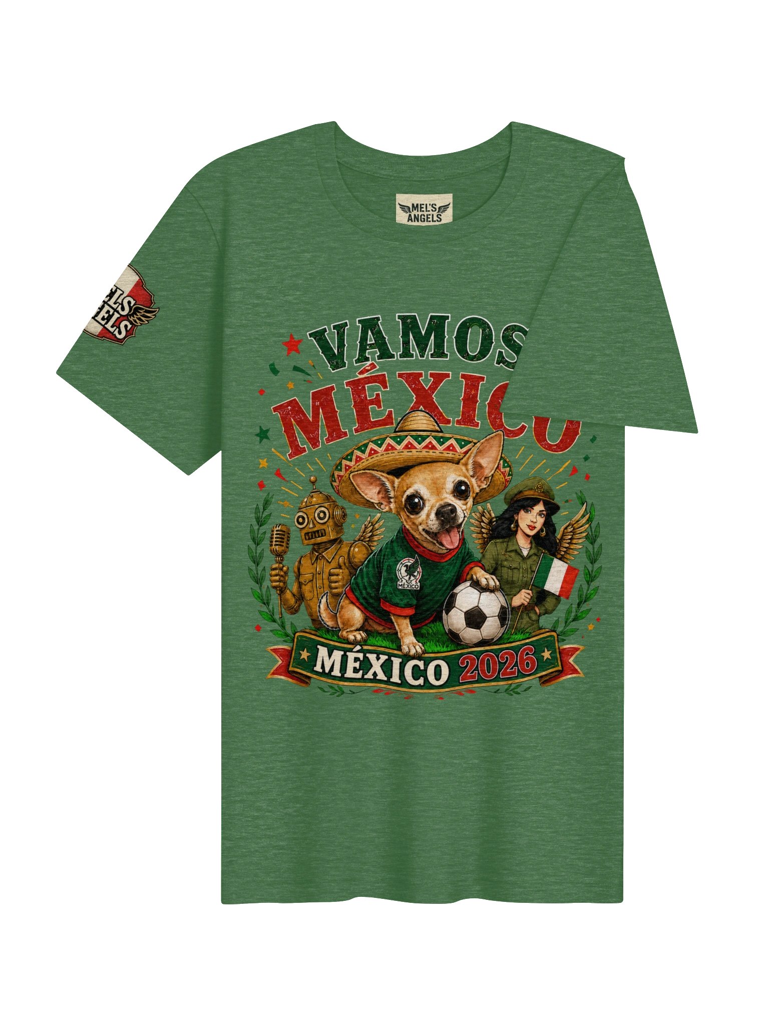 Vamos México 2026 Frank Game Day T-Shirt product image (4)