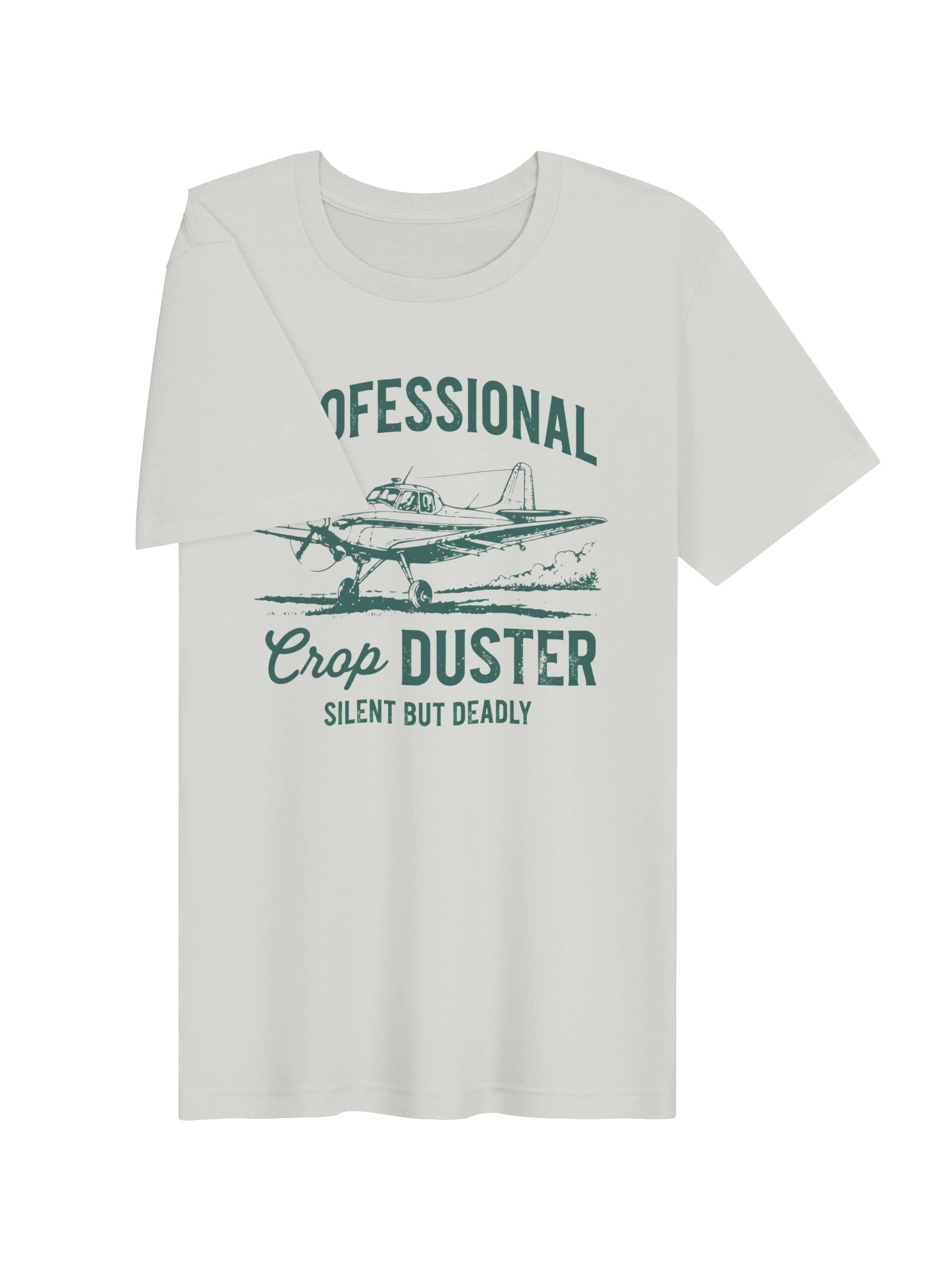 Professional Crop Duster T-Shirt | Silent But Deadly Funny Aviation Tee product image (12)