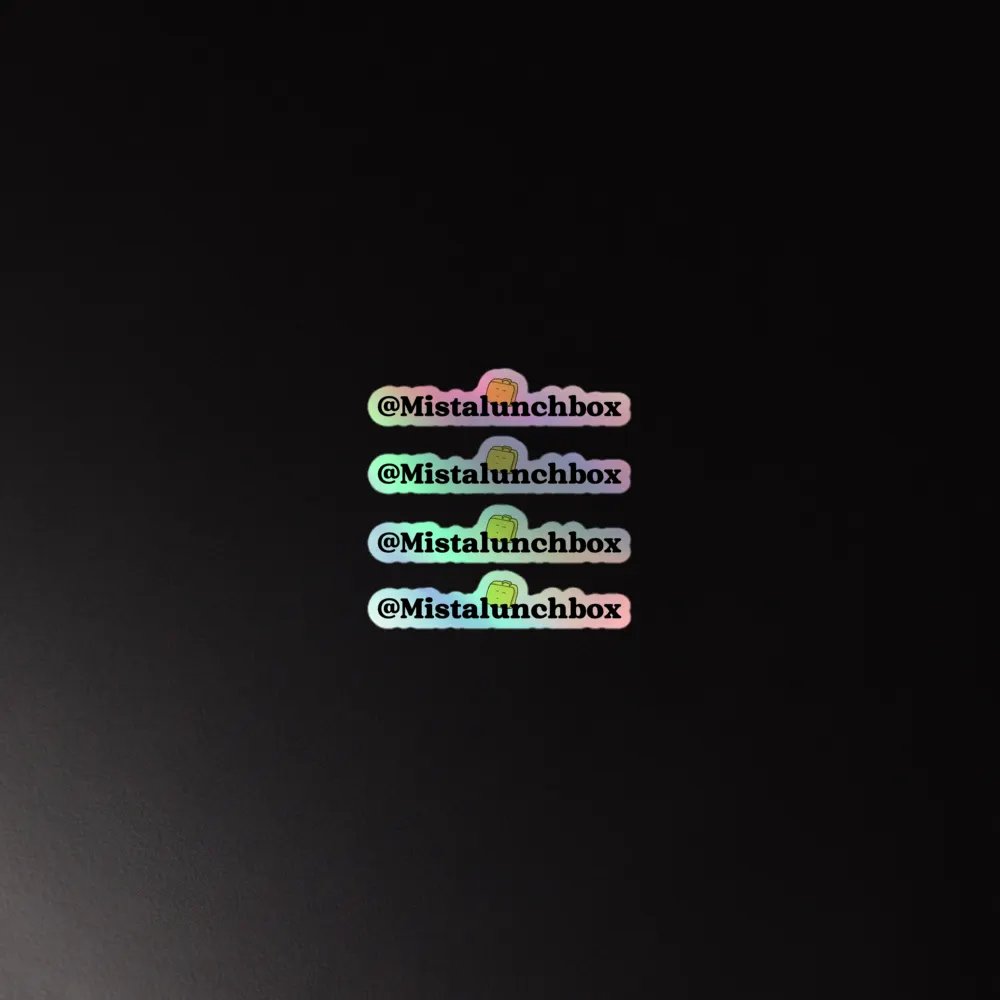 @mistalunchbox Stickers product image (4)