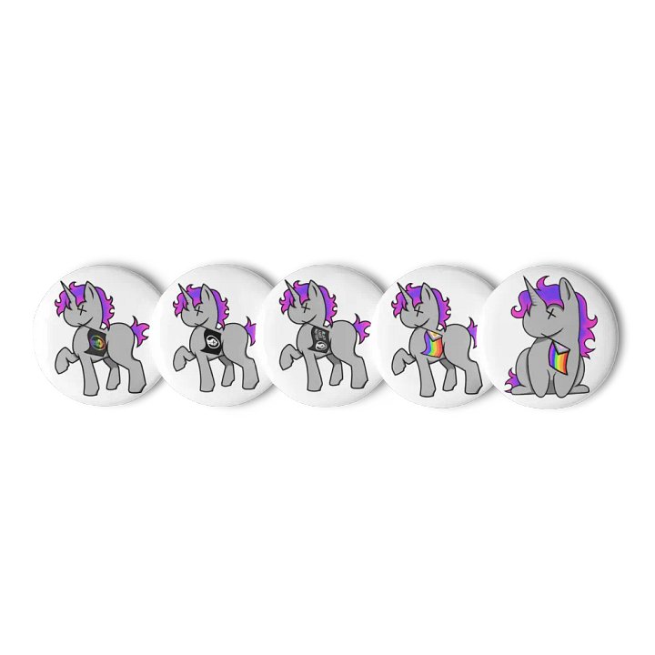 Unicorn flags Pin Set product image (2)
