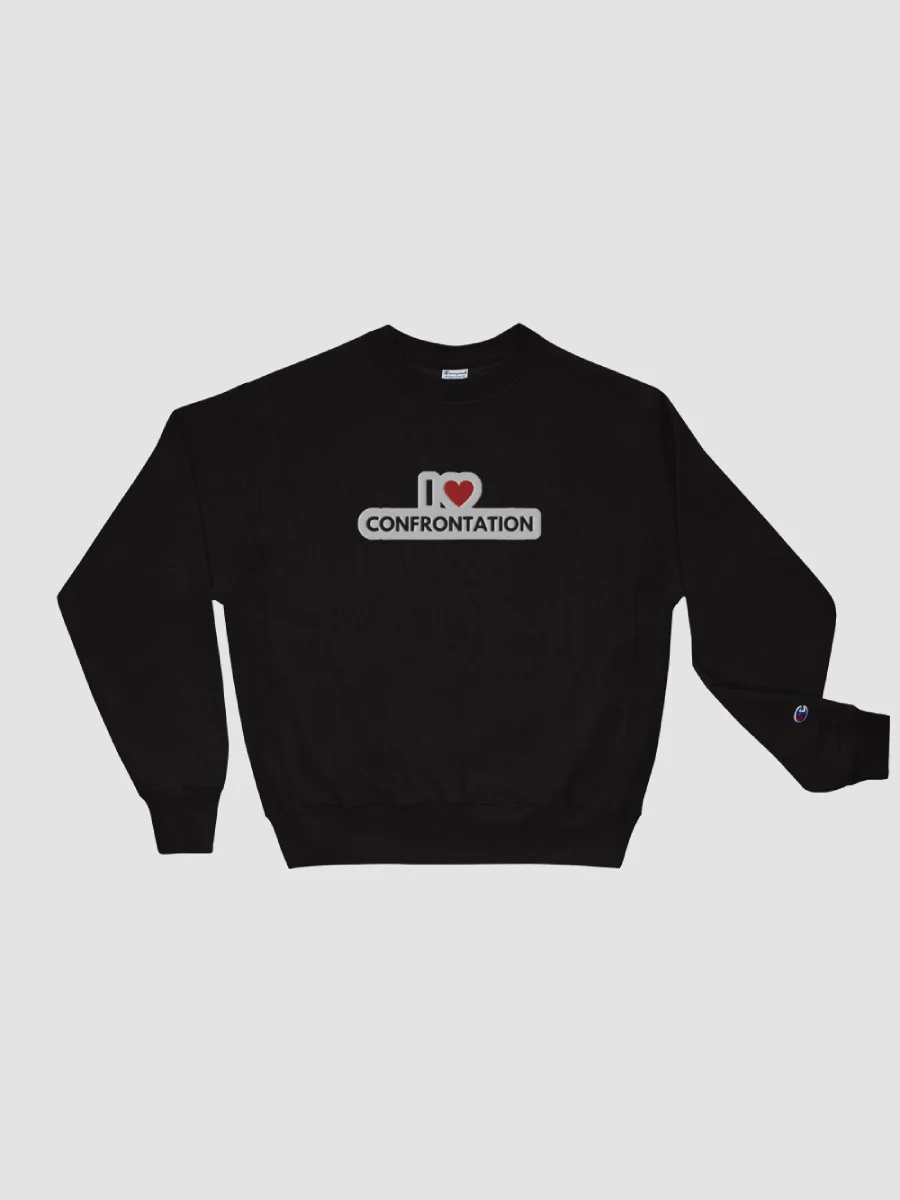 I <3 Confrontation (bubble design) Champion Crewneck Sweatshirt product image (3)