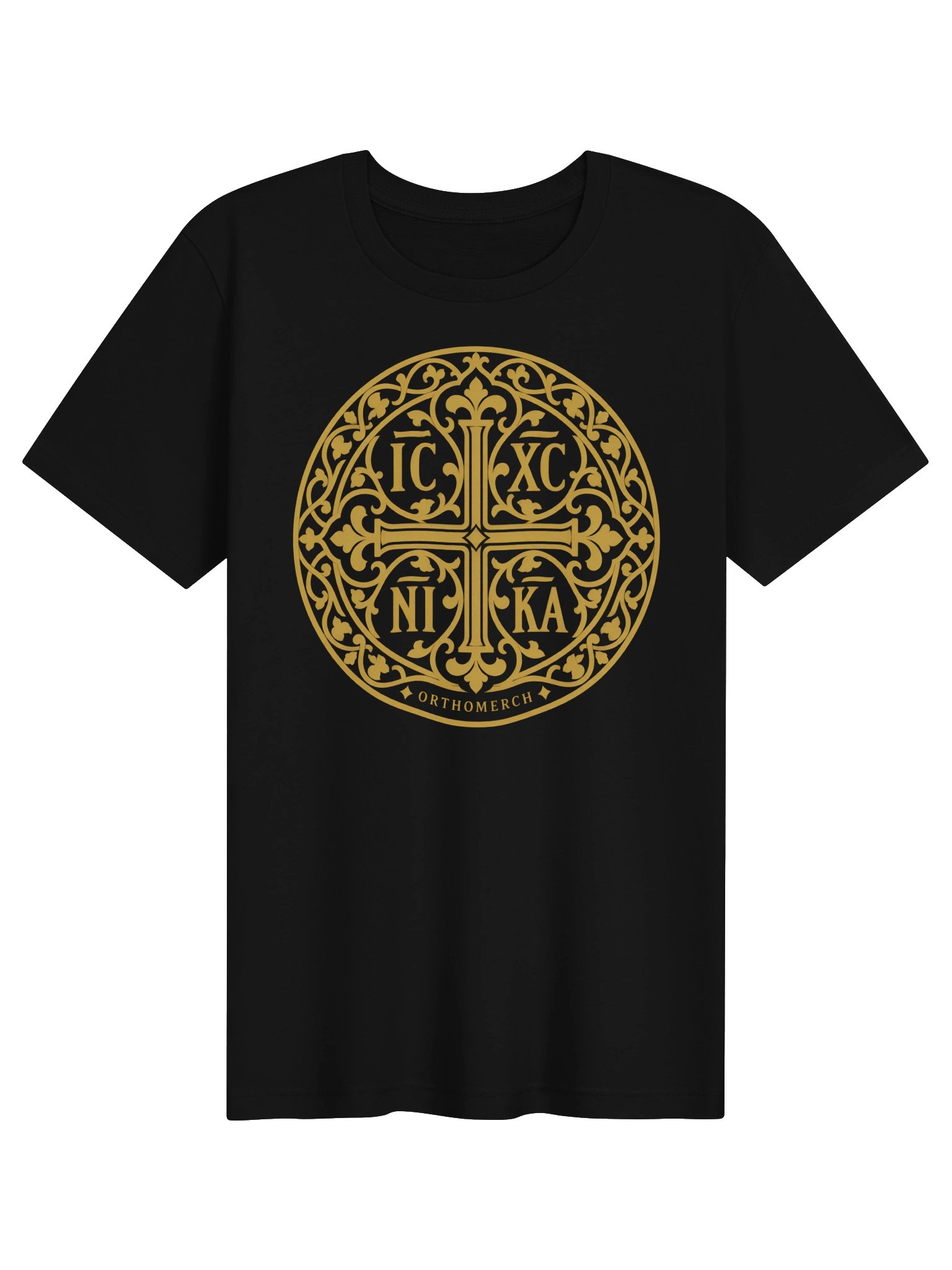 IC XC NIKA — Christ Conquers Orthodox T-Shirt product image (1)