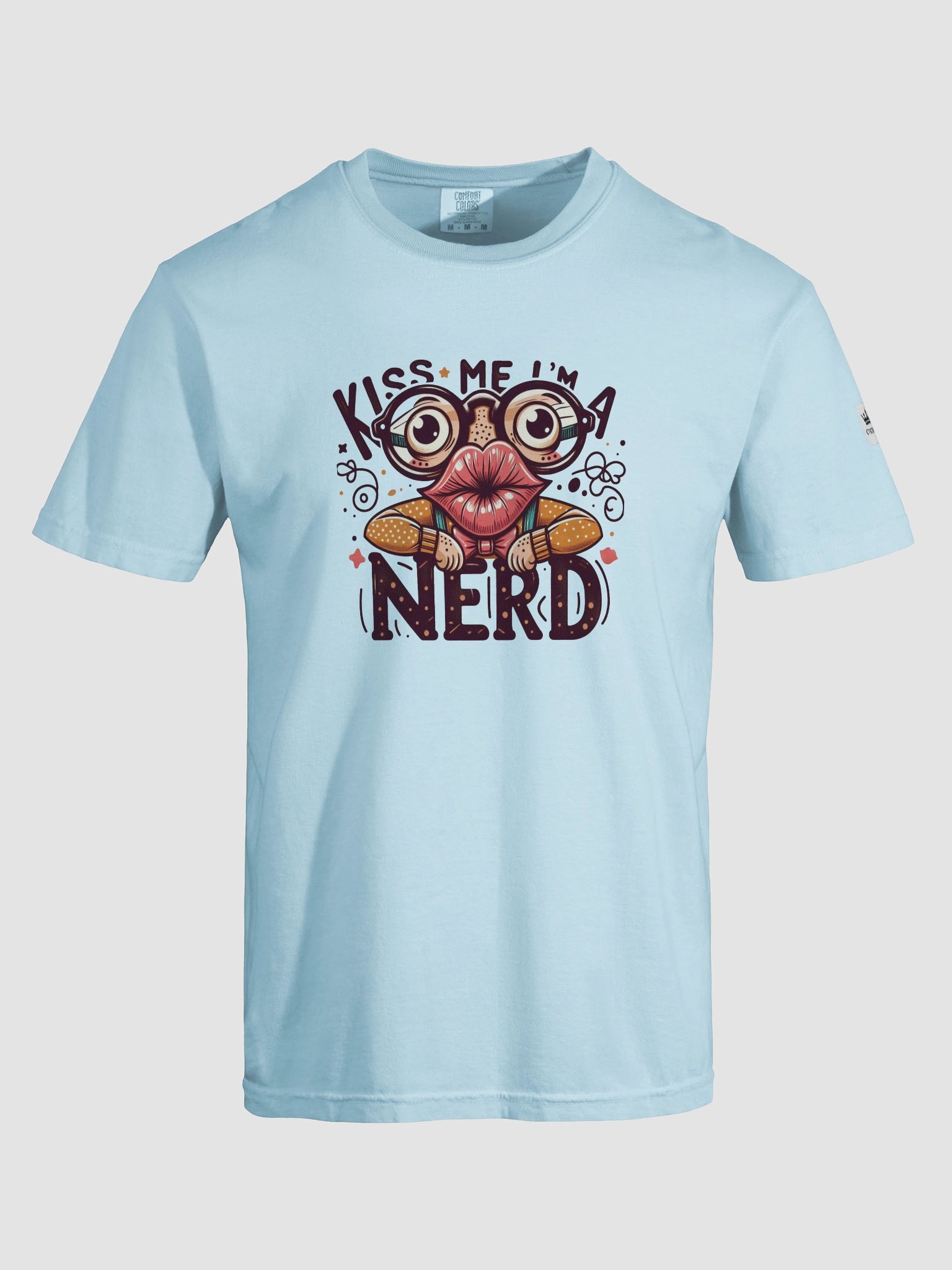 Kiss Me I’m a Nerd Graphic T-Shirt product image (7)